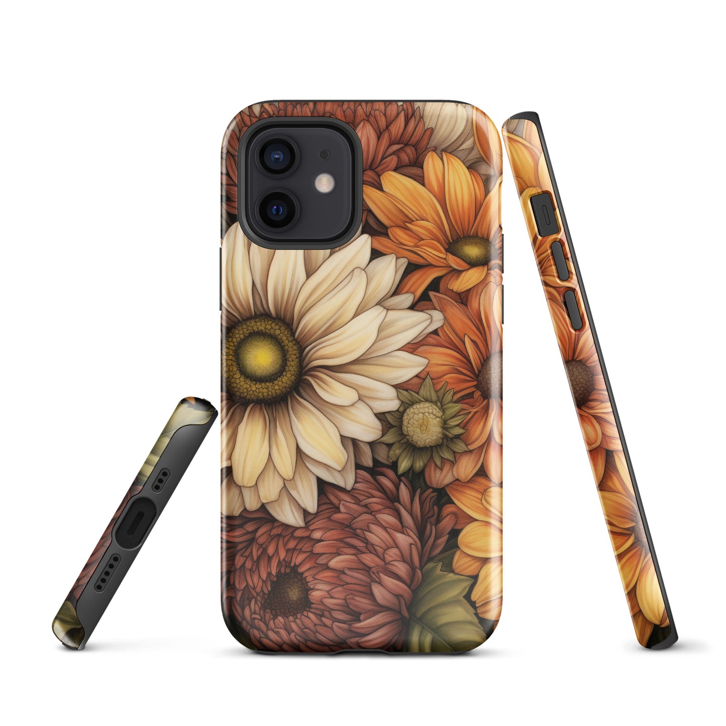 Falling Mums Tough Case for iPhone® CedarHill Country Market