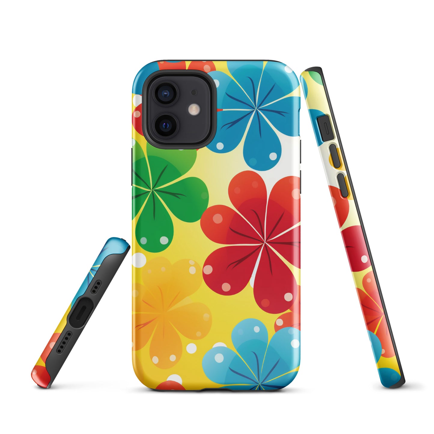 Primary Posey Floral Retro Tough Case for iPhone® CedarHill Country Market