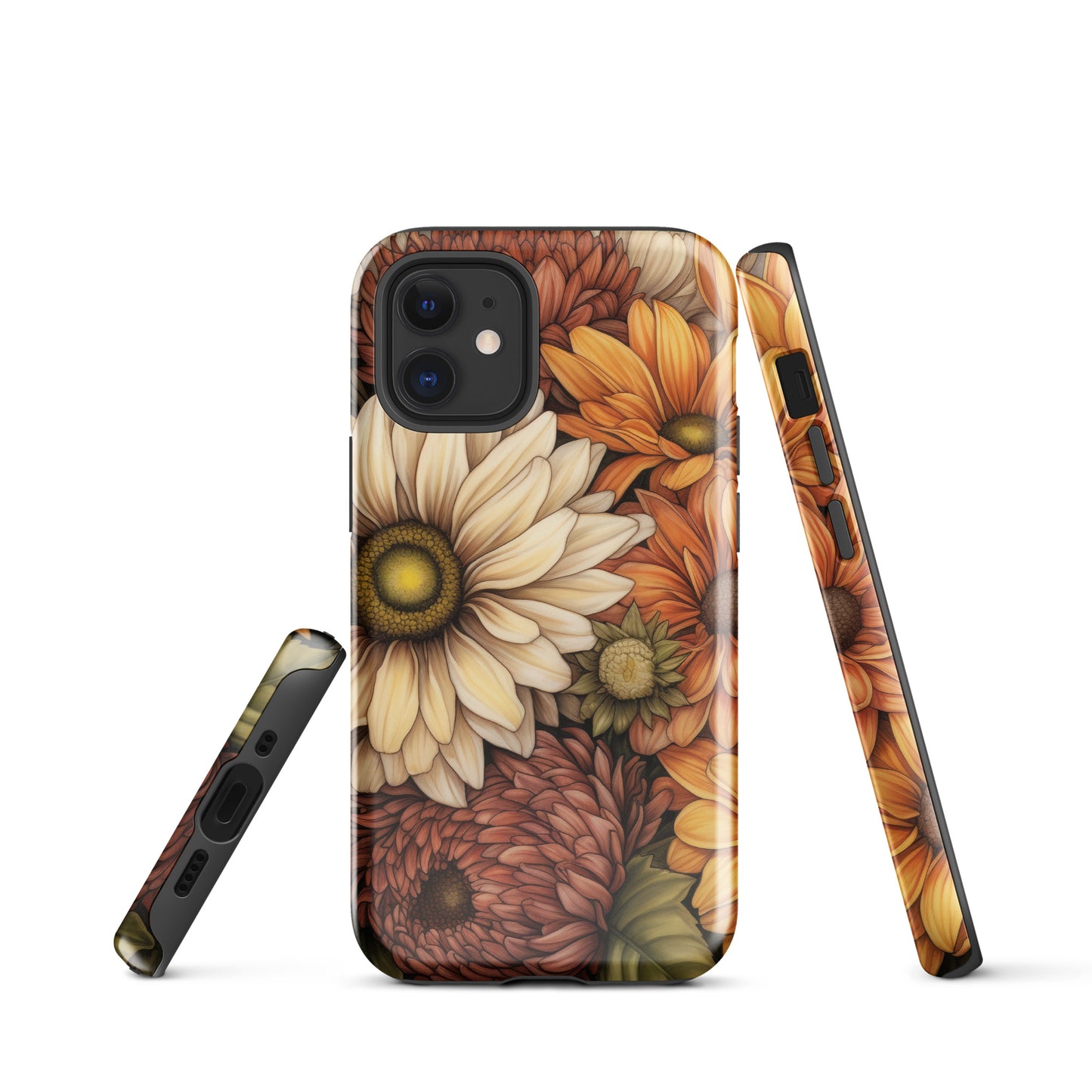 Falling Mums Tough Case for iPhone® CedarHill Country Market