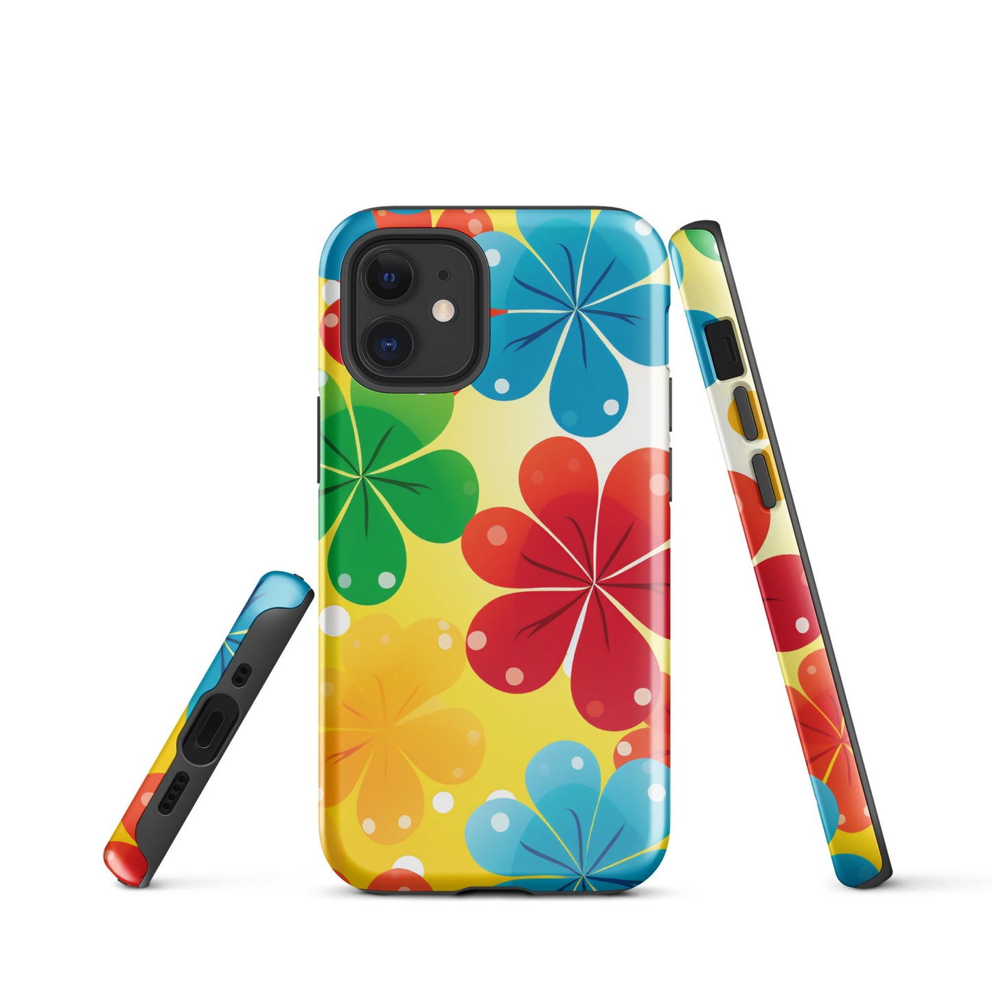 Primary Posey Floral Retro Tough Case for iPhone® CedarHill Country Market