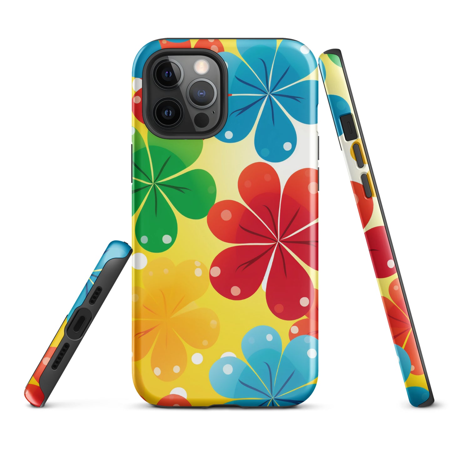 Primary Posey Floral Retro Tough Case for iPhone® CedarHill Country Market