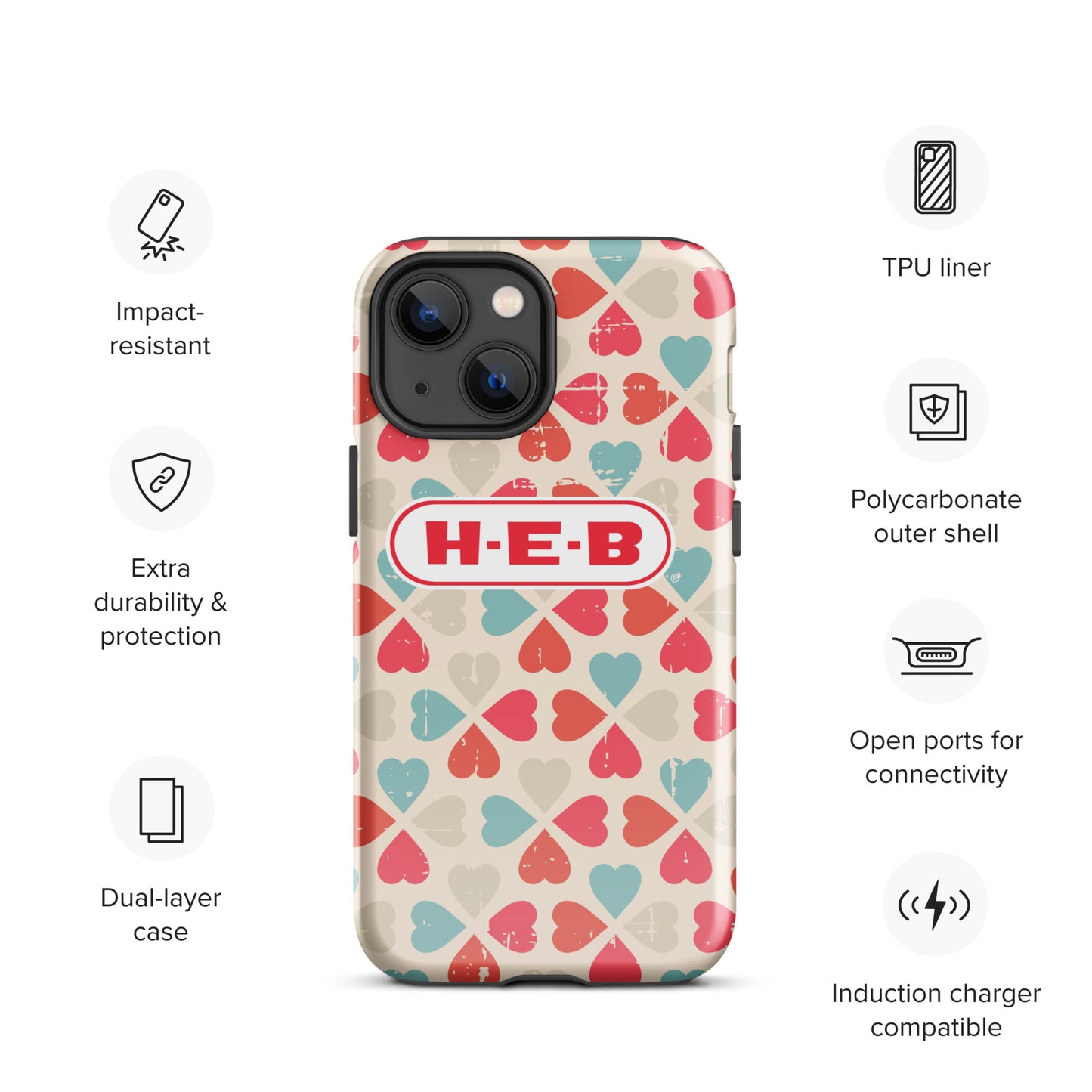 HEB Themed Tough Case for iPhone® CedarHill Country Market