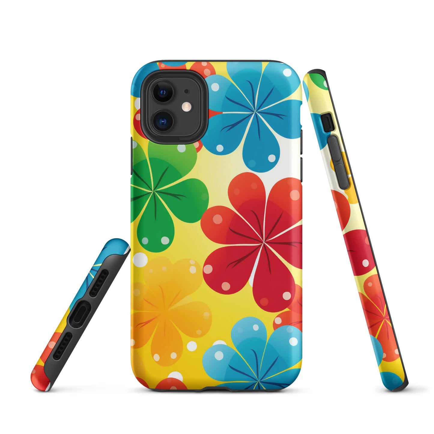 Primary Posey Floral Retro Tough Case for iPhone® CedarHill Country Market