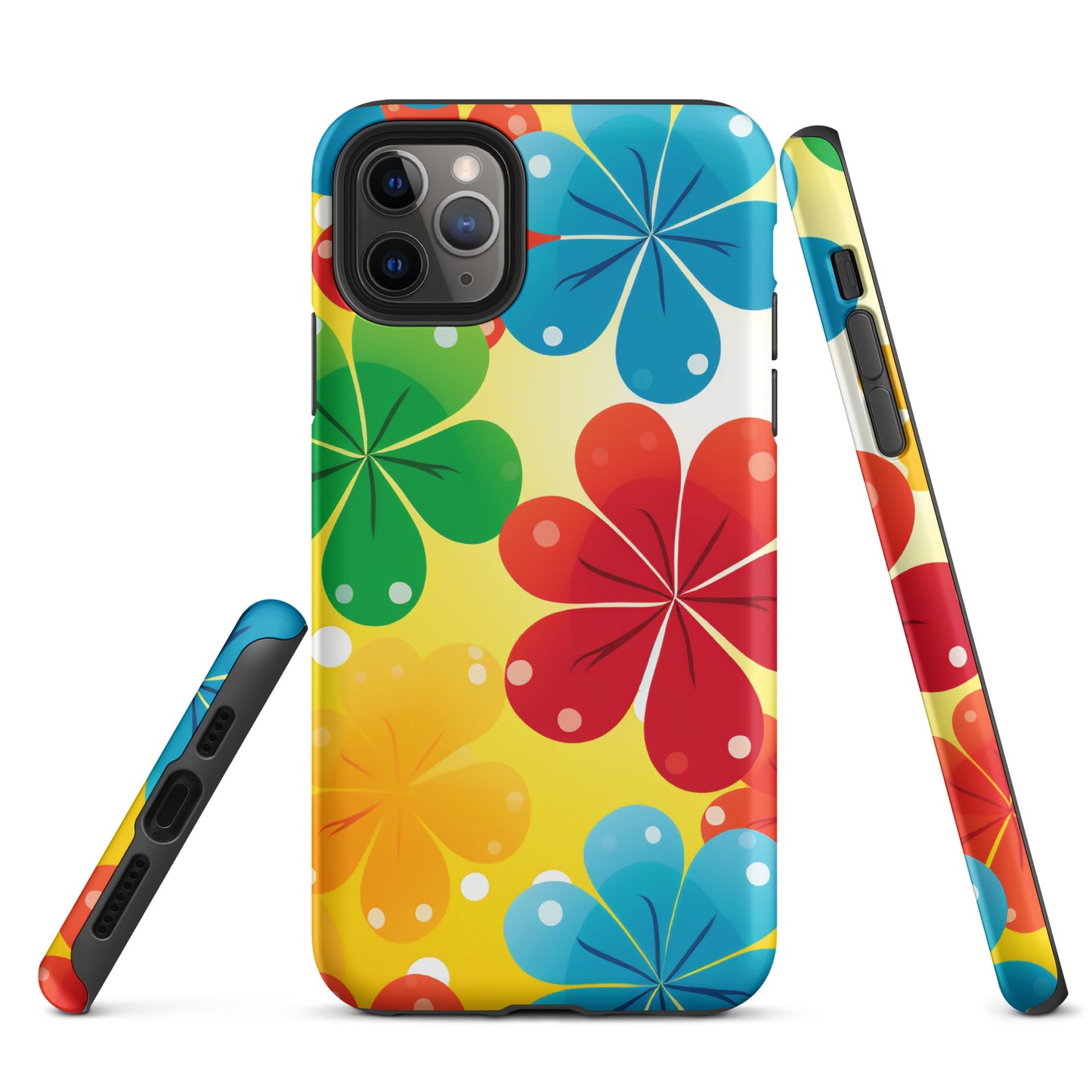 Primary Posey Floral Retro Tough Case for iPhone® CedarHill Country Market