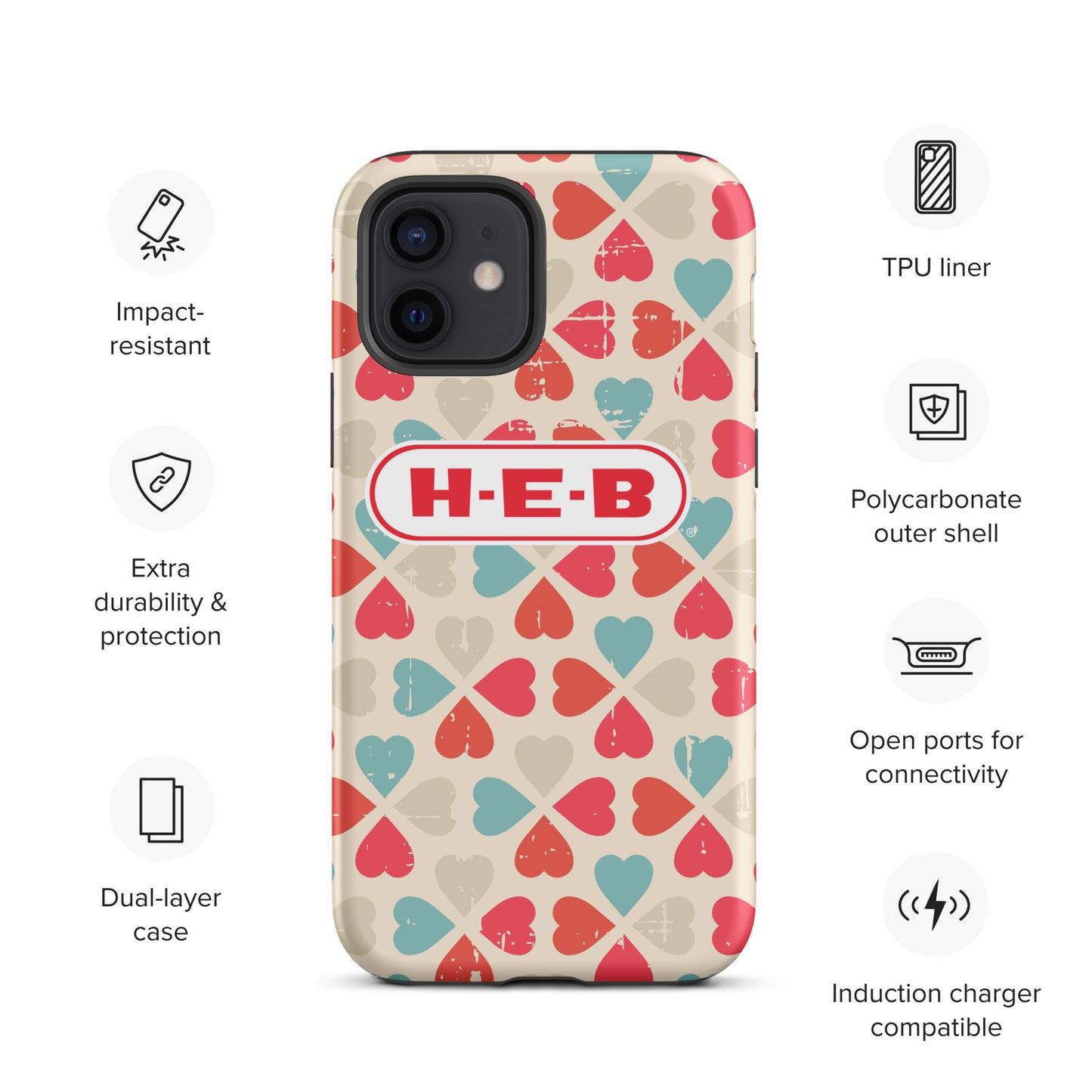 HEB Themed Tough Case for iPhone® CedarHill Country Market
