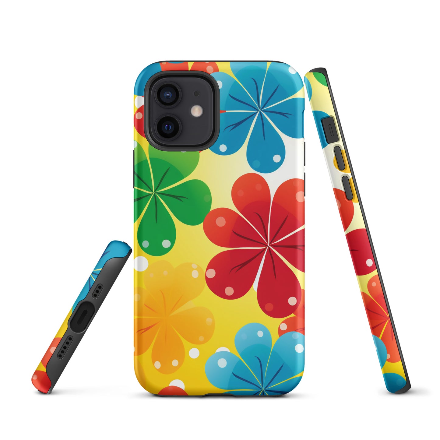 Primary Posey Floral Retro Tough Case for iPhone® CedarHill Country Market