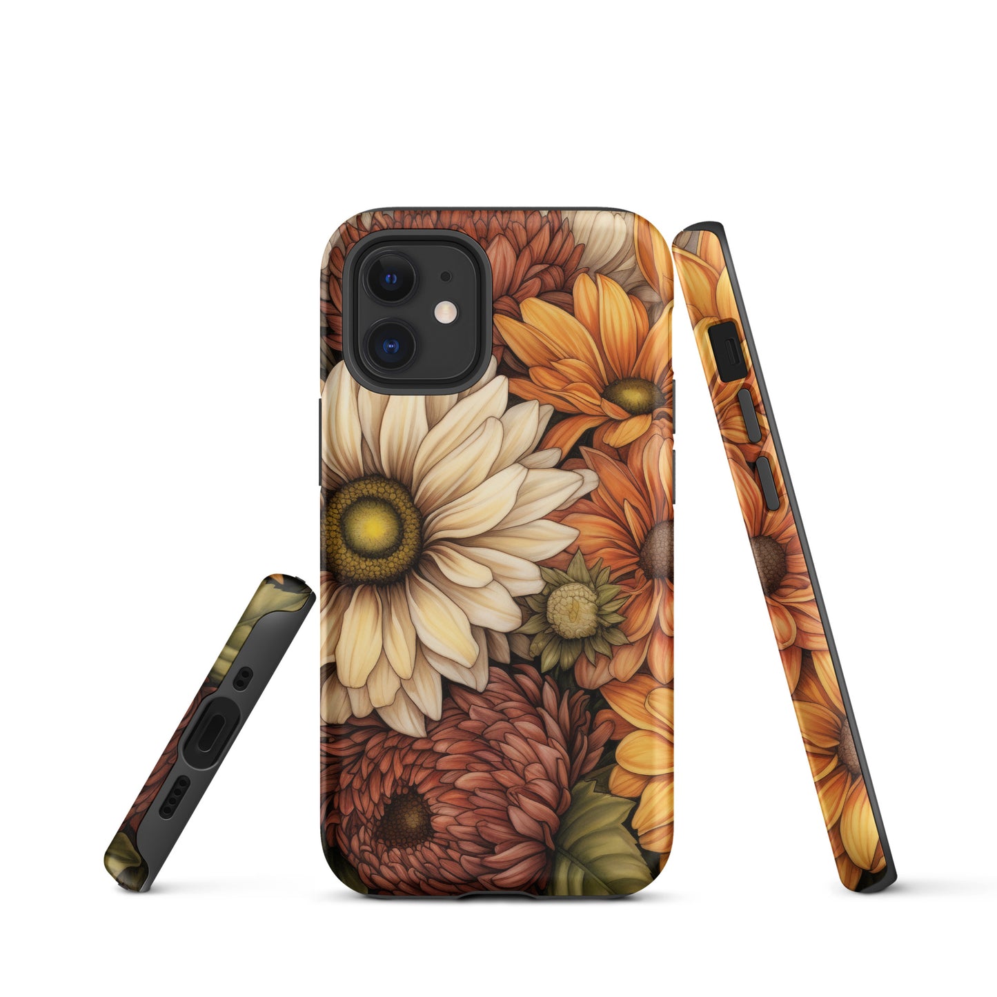 Falling Mums Tough Case for iPhone® CedarHill Country Market