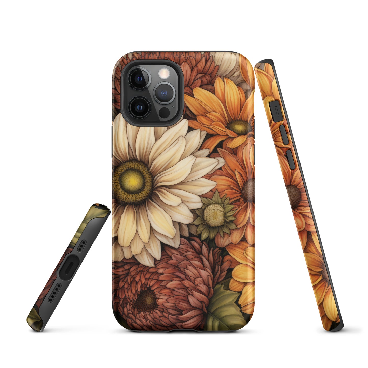 Falling Mums Tough Case for iPhone® CedarHill Country Market