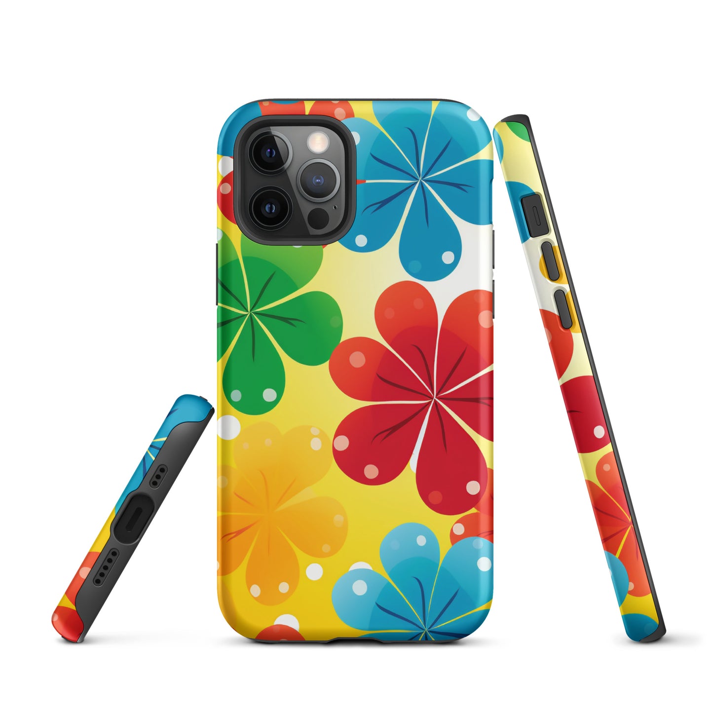 Primary Posey Floral Retro Tough Case for iPhone® CedarHill Country Market