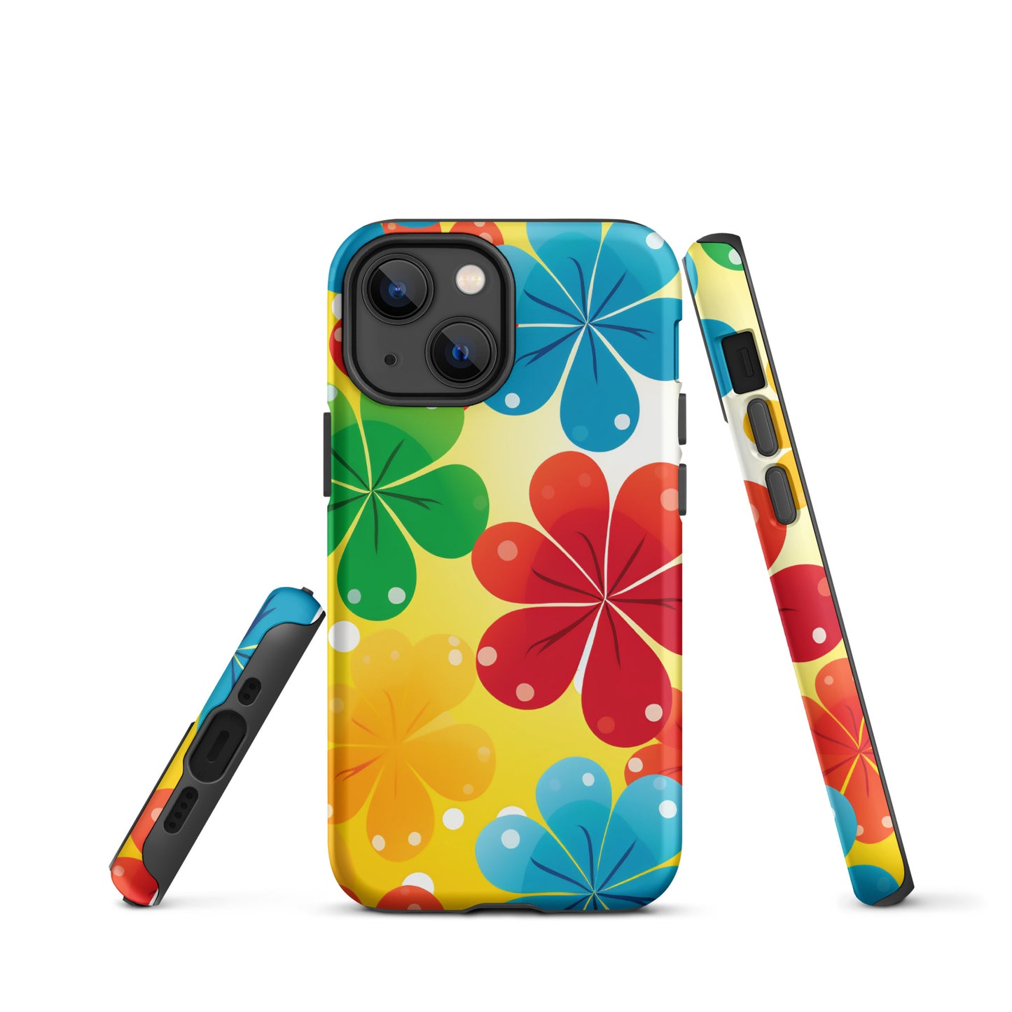 Primary Posey Floral Retro Tough Case for iPhone® CedarHill Country Market