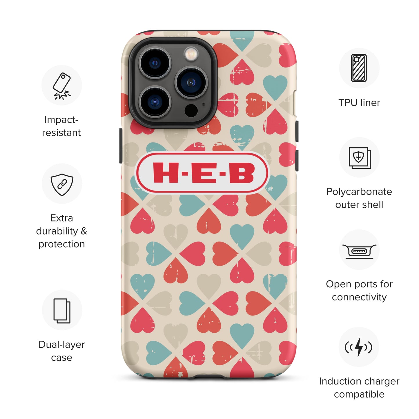 HEB Themed Tough Case for iPhone® CedarHill Country Market
