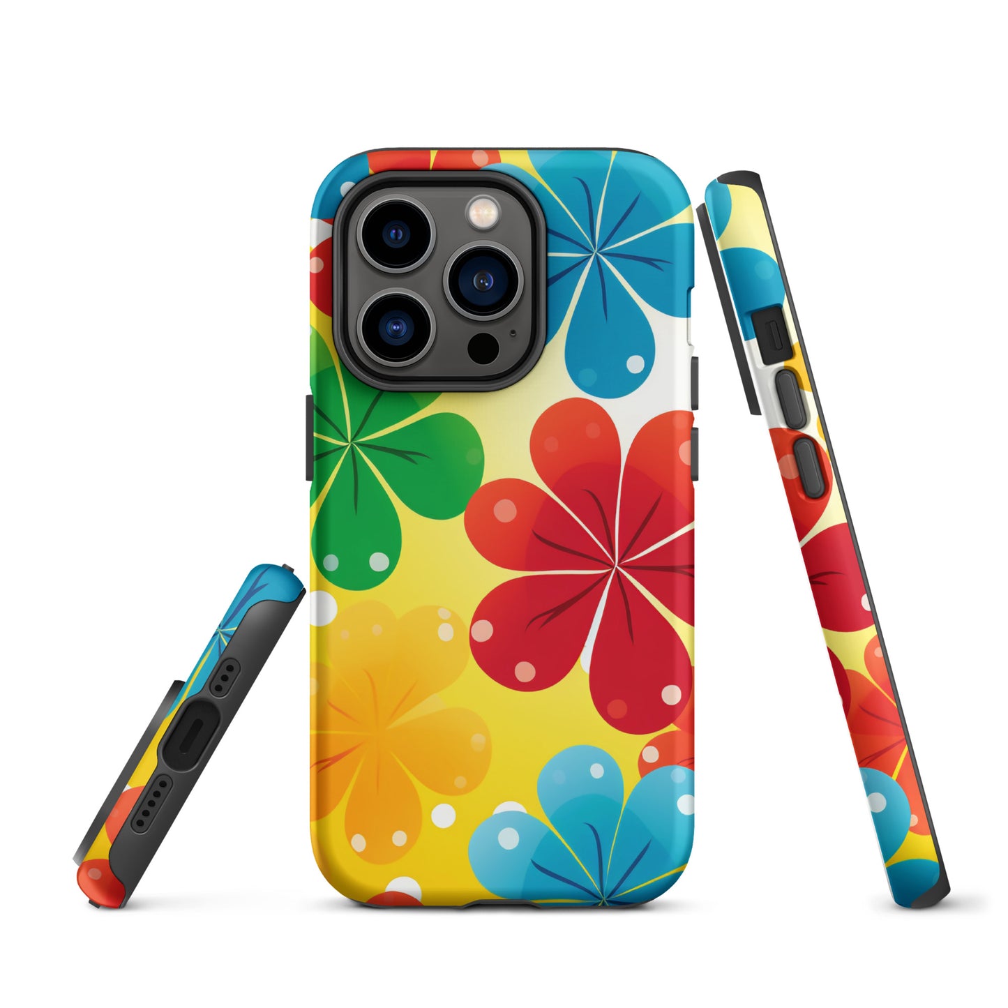 Primary Posey Floral Retro Tough Case for iPhone® CedarHill Country Market