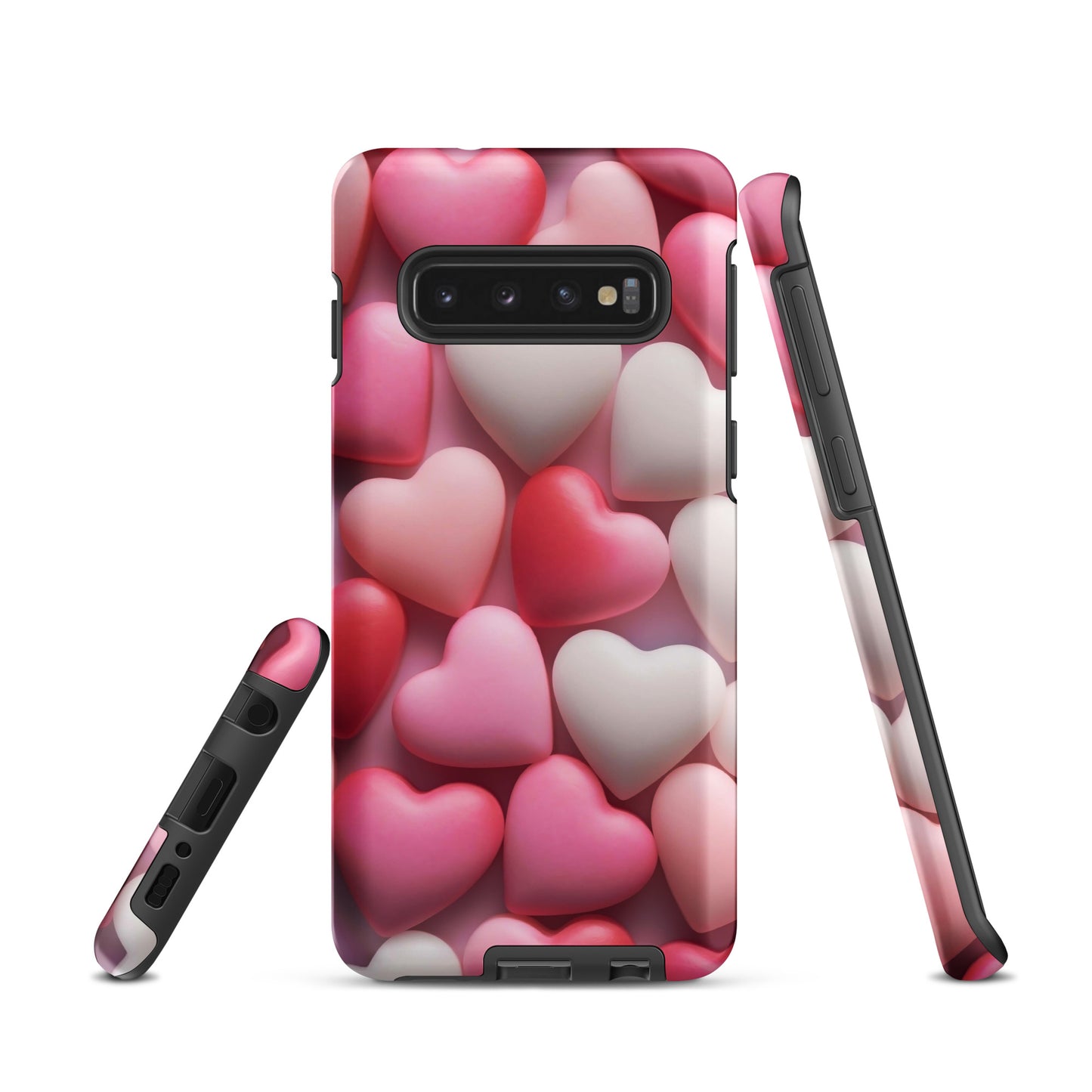 Pink Candy Hearts Themed Tough case for Samsung® CedarHill Country Market