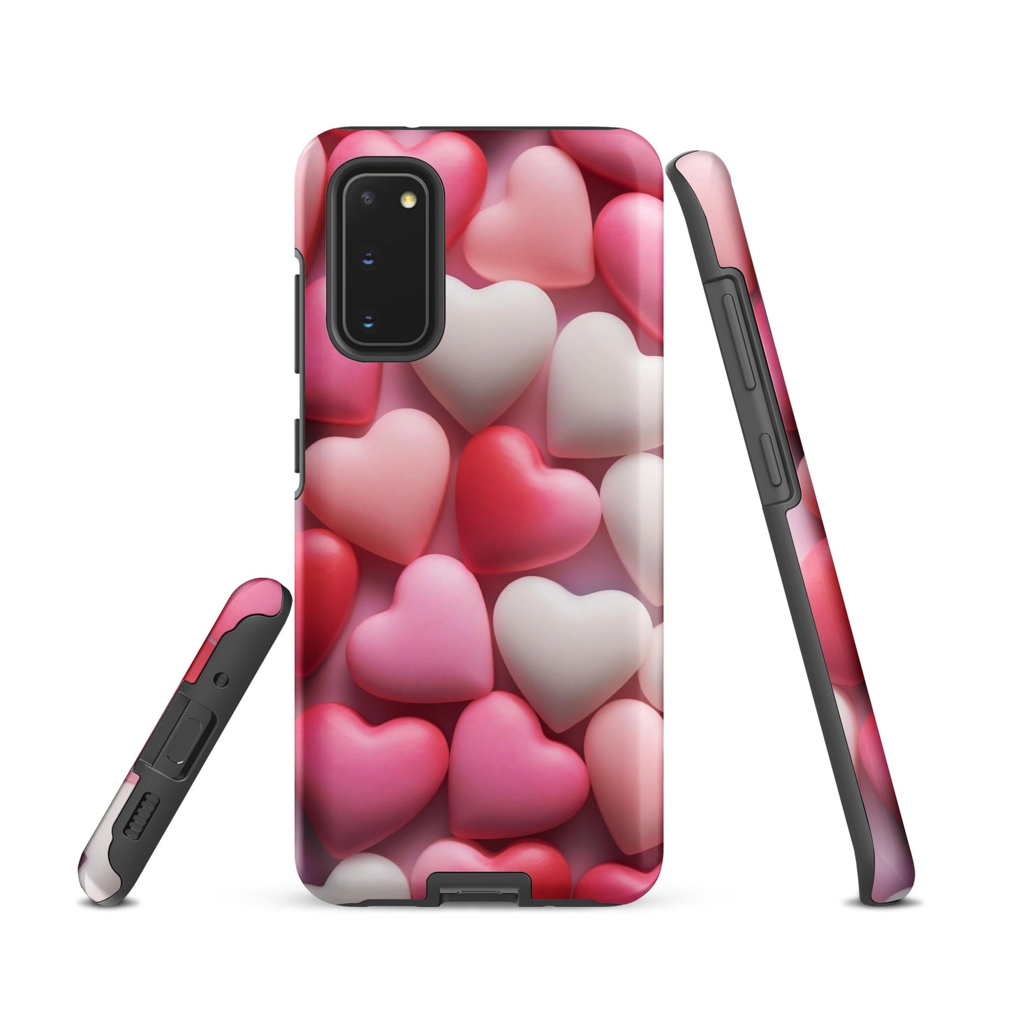 Pink Candy Hearts Themed Tough case for Samsung® CedarHill Country Market