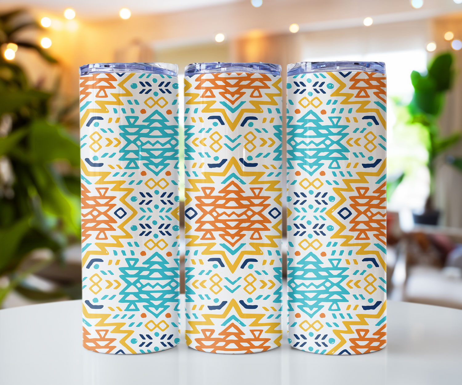 Southwest Style Stainless Steel Tumblers 20 oz Cedar Hill Country Market