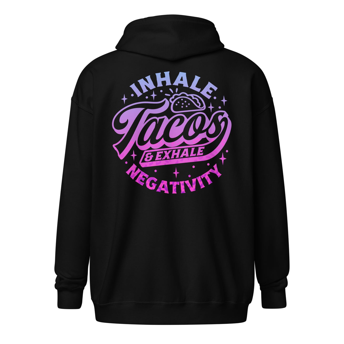 Taco Themed Unisex heavy blend zip hoodie CedarHill Country Market