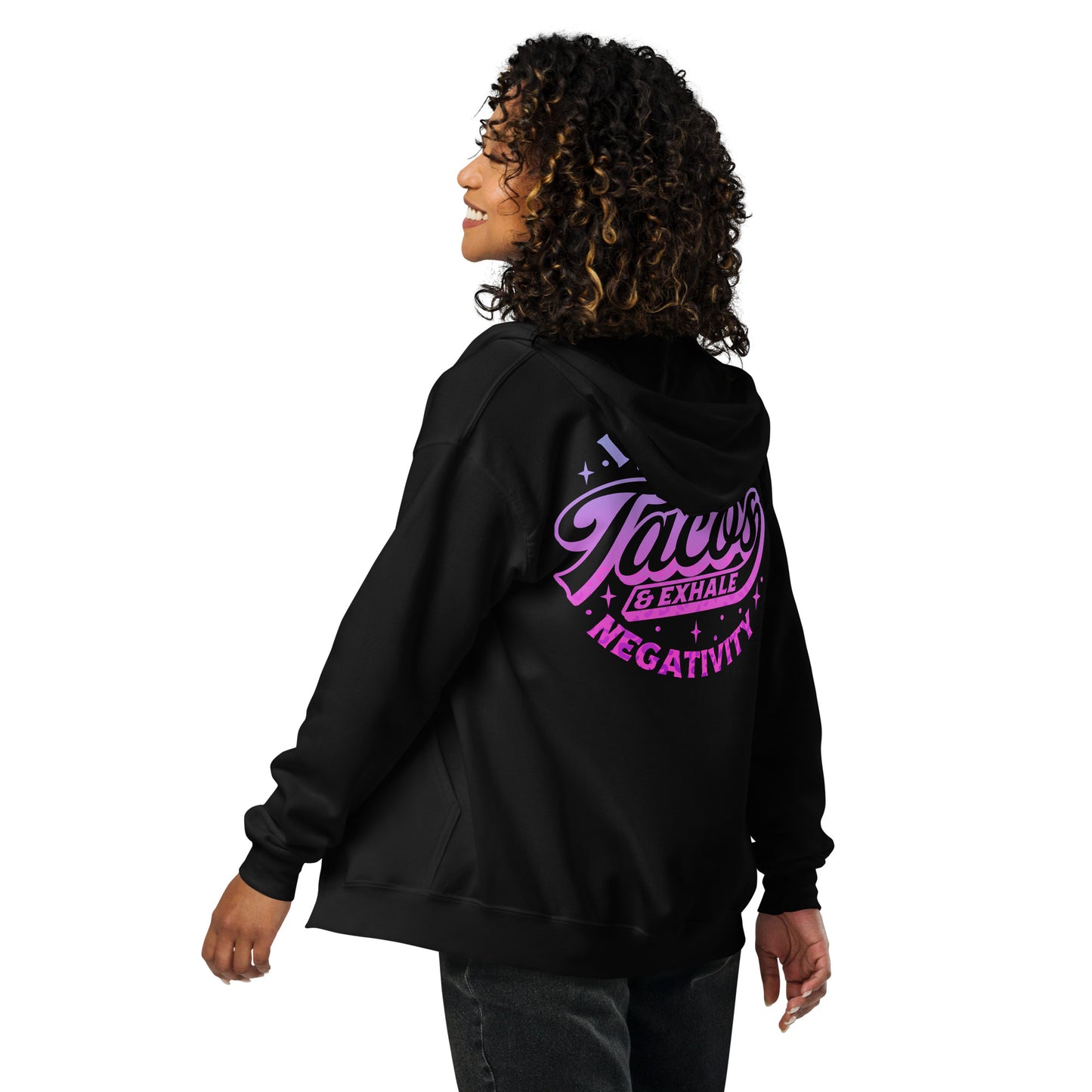 Taco Themed Unisex heavy blend zip hoodie CedarHill Country Market