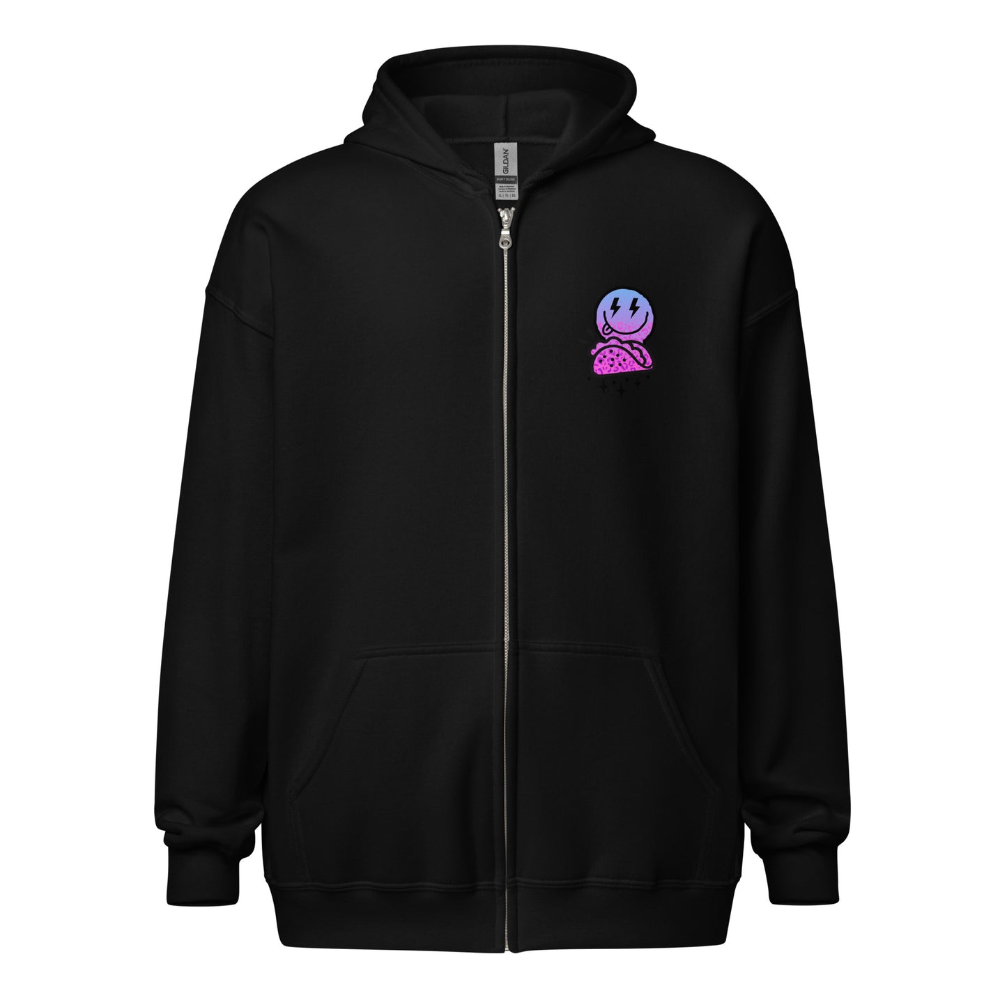 Taco Themed Unisex heavy blend zip hoodie CedarHill Country Market