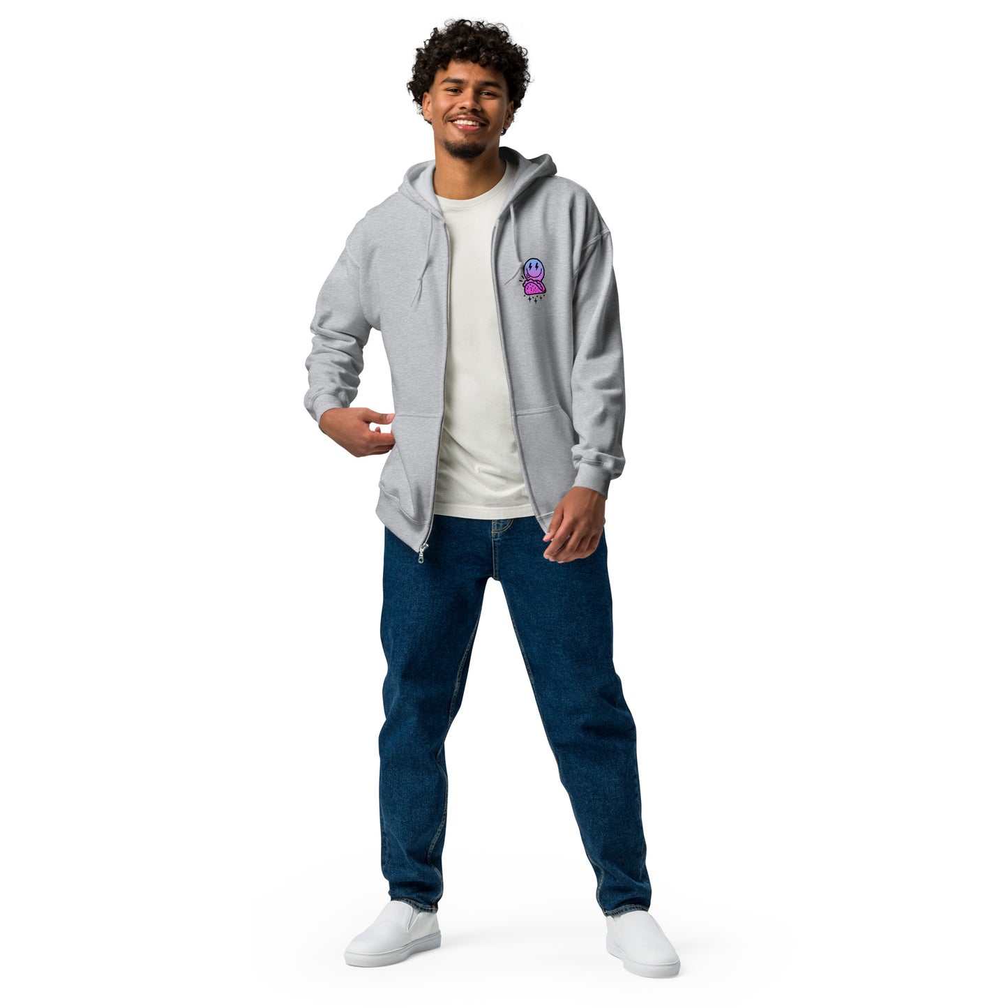 Taco Themed Unisex heavy blend zip hoodie CedarHill Country Market