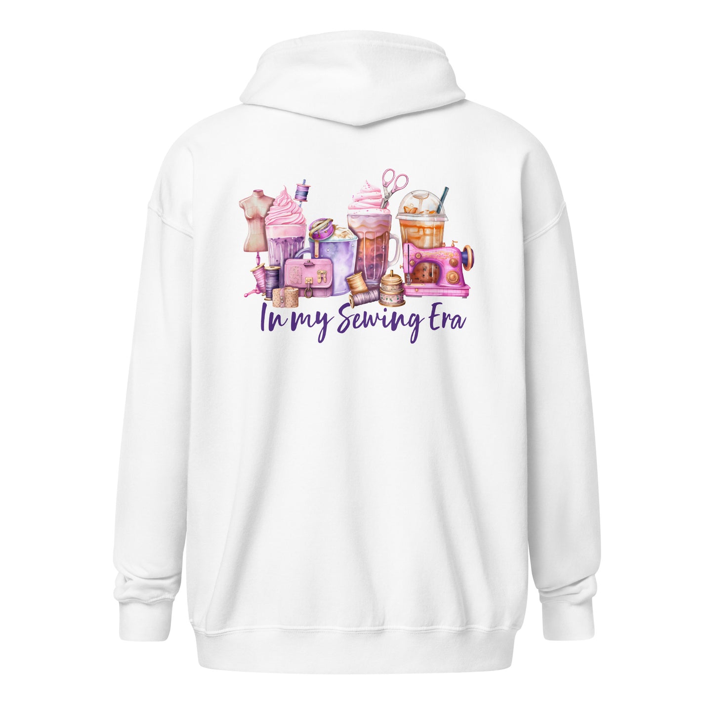 I'm in my Sewing Era Unisex heavy blend zip hoodie CedarHill Country Market