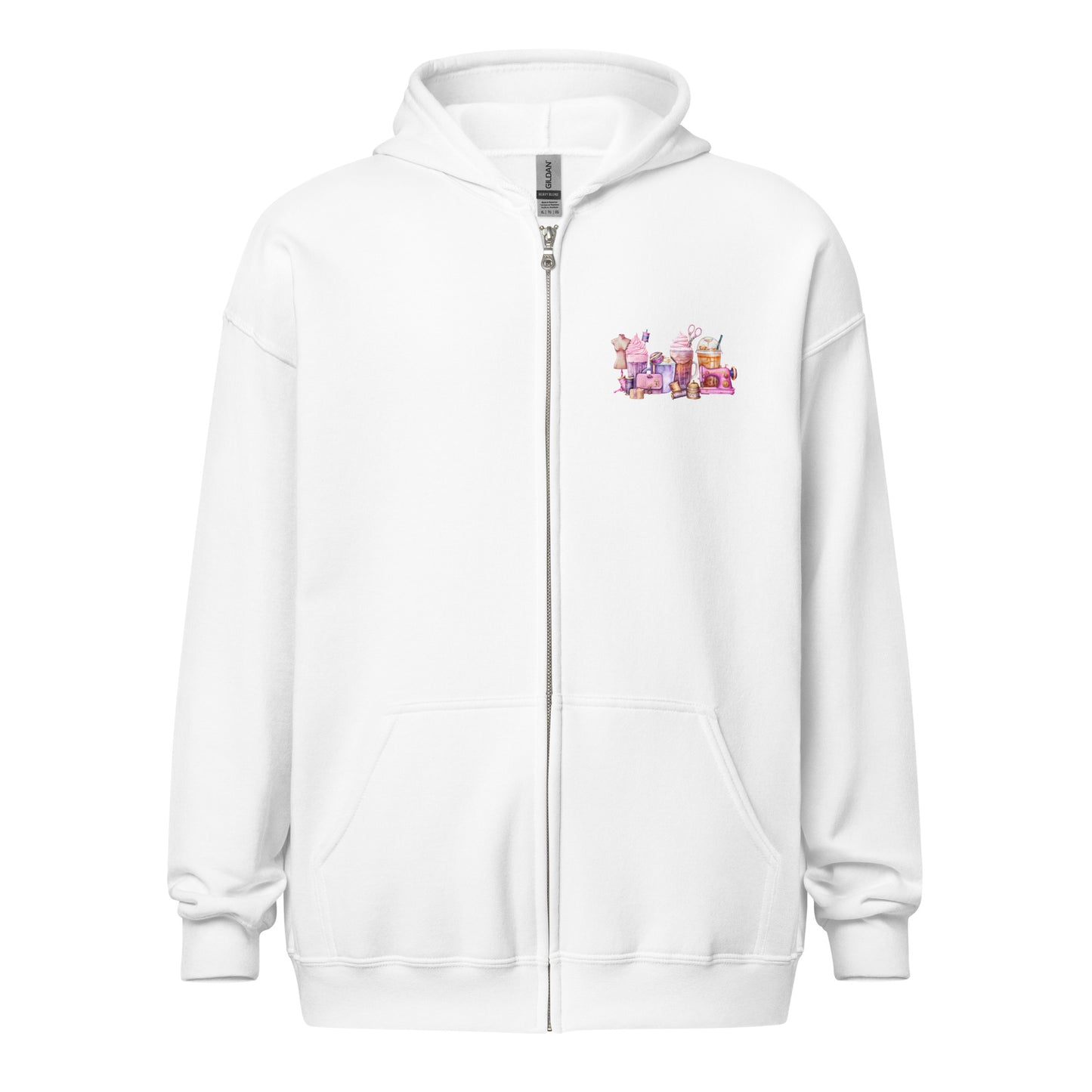 I'm in my Sewing Era Unisex heavy blend zip hoodie CedarHill Country Market