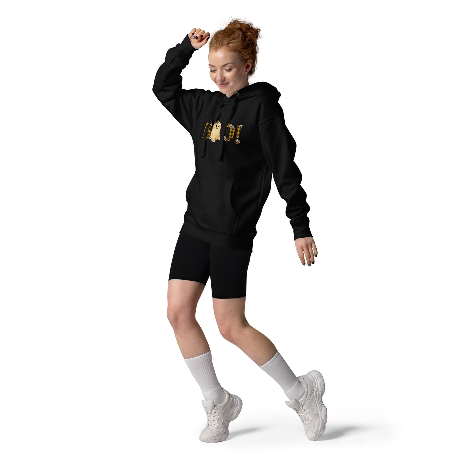 Boo! Halloween Ghostly Graphic Unisex Hoodie CedarHill Country Market