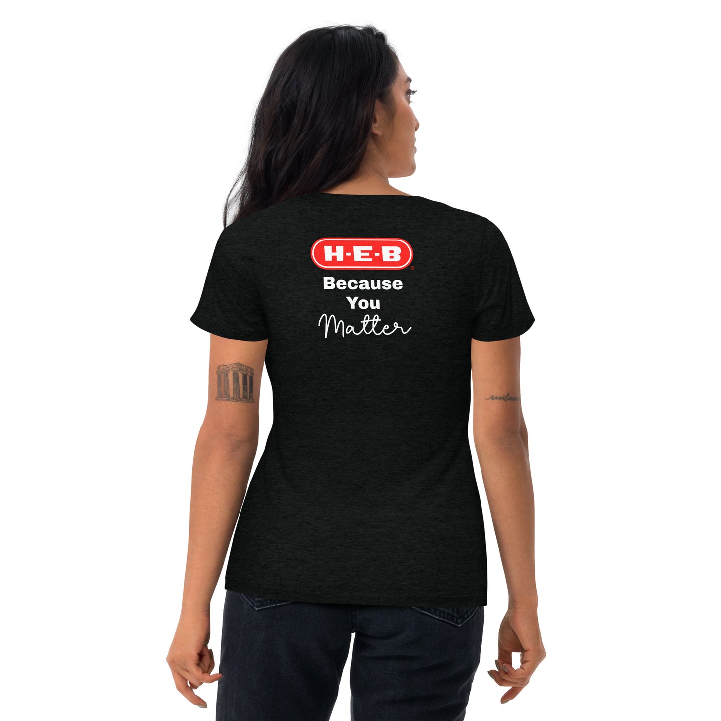 HEB Because You Matter Short sleeve t-shirt CedarHill Country Market
