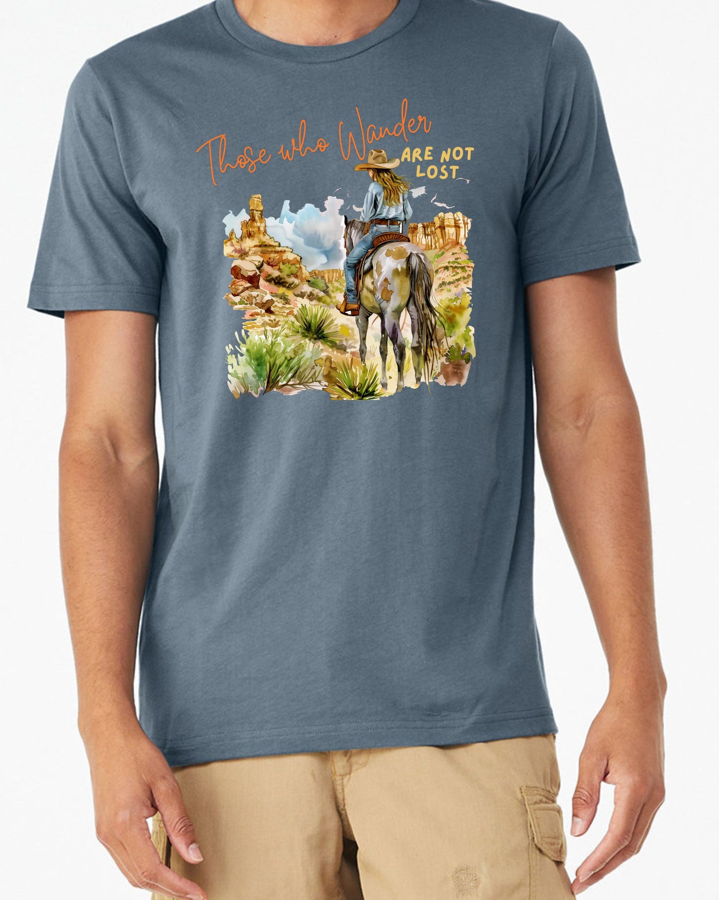 Everyone that Wanders is Not Loss Graphic Unisex T-shirt Cedar Hill Country Market