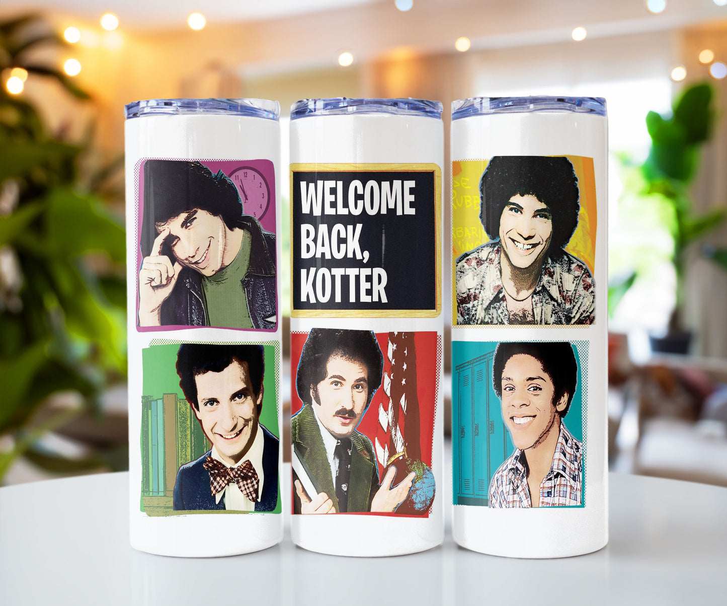 Welcome Back Kotter TV 1970 Vintage 20 oz Custom Tumbler CedarHill Country Market