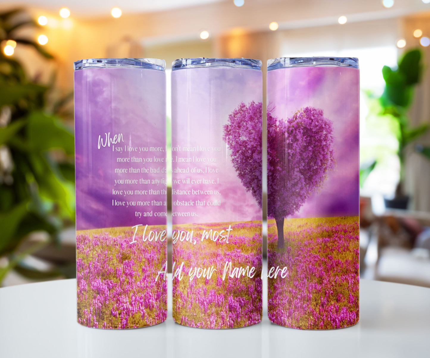 I Love You 20 oz Tumbler CedarHill Country Market