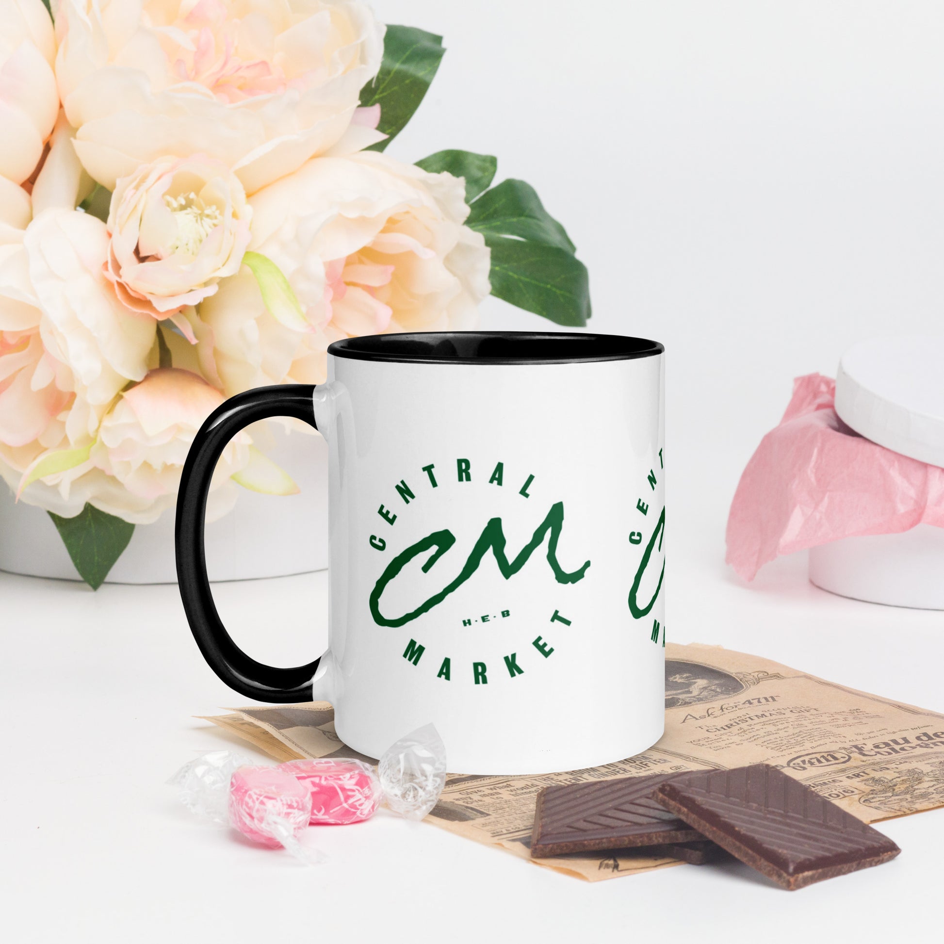 Central Market Mug with Color Inside CedarHill Country Market