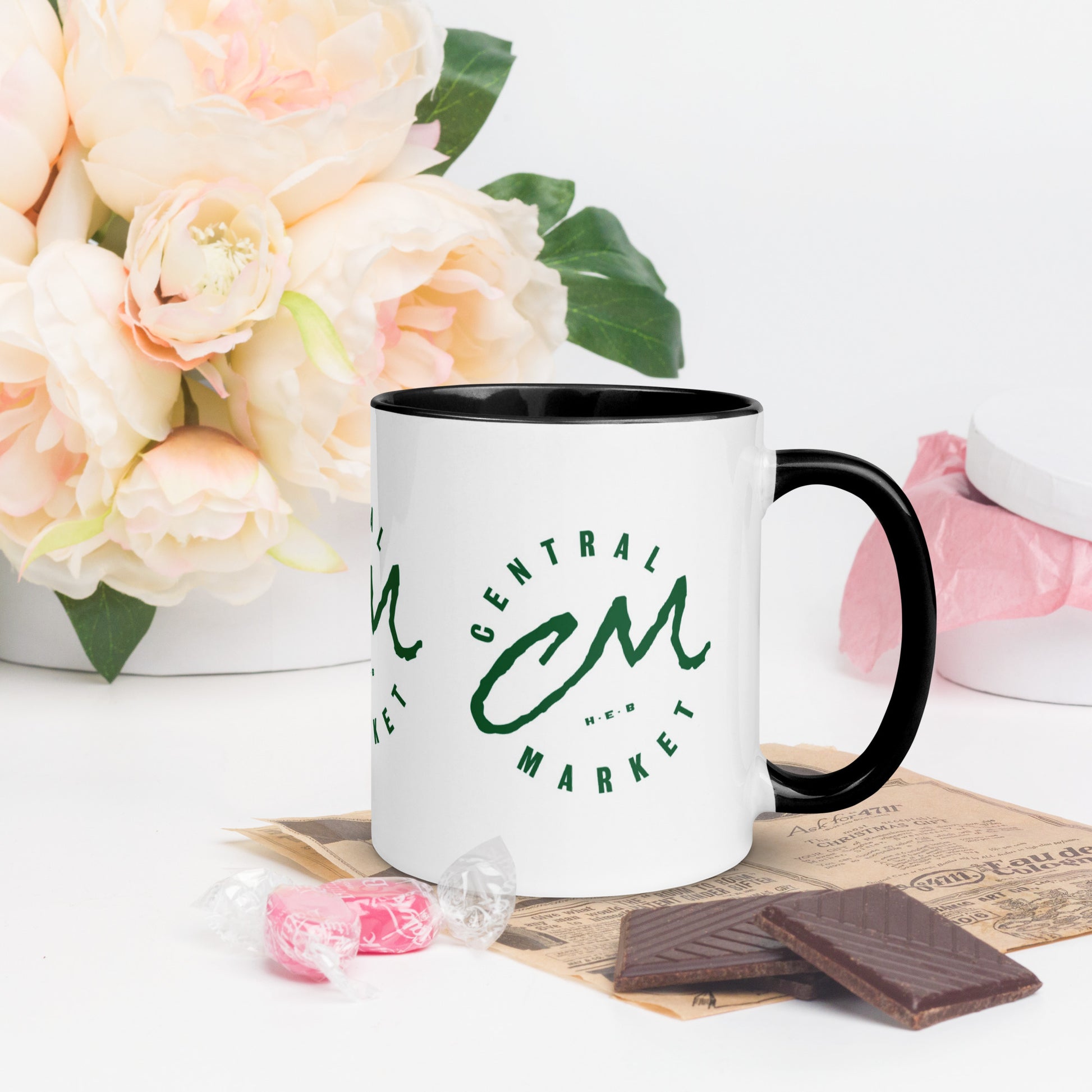 Central Market Mug with Color Inside CedarHill Country Market