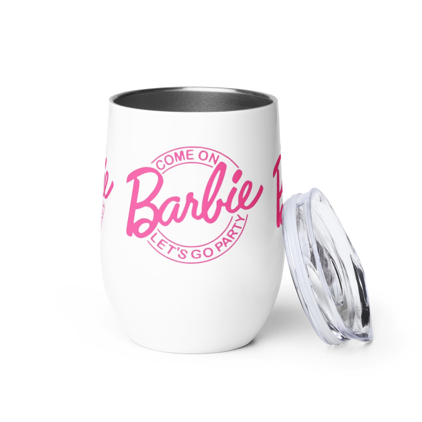 Barbie Wine tumbler CedarHill Country Market