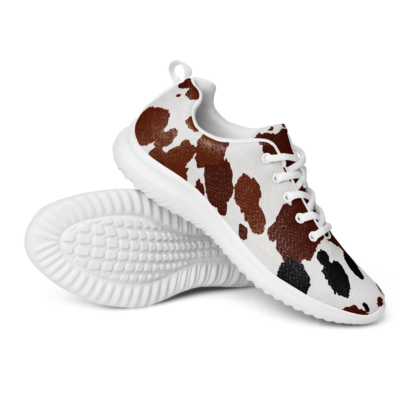 Cow Hide Western Themed Women’s athletic shoes