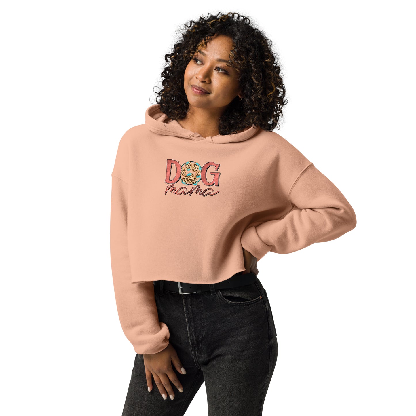 Dog Mom Crop Hoodie CedarHill Country Market