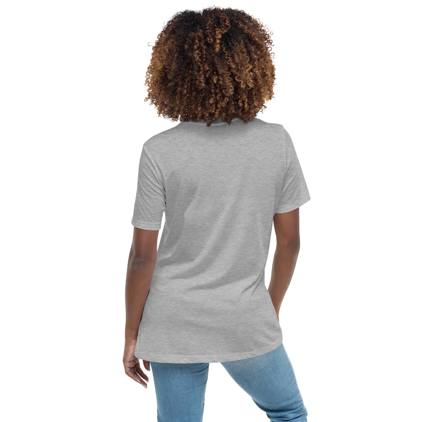 Man I feel like a Bride Bachelorette Bride Gift Women's Relaxed T-Shirt - Light Colors White Text CedarHill Country Market