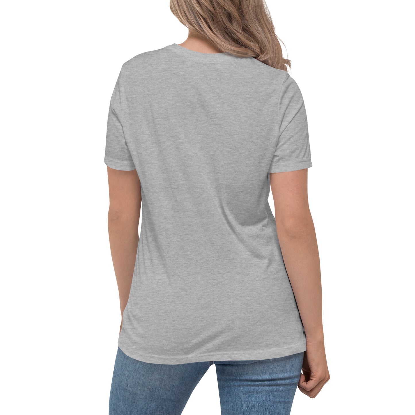 Man I feel like a Bride Bachelorette Bride Gift Women's Relaxed T-Shirt - Light Colors White Text CedarHill Country Market