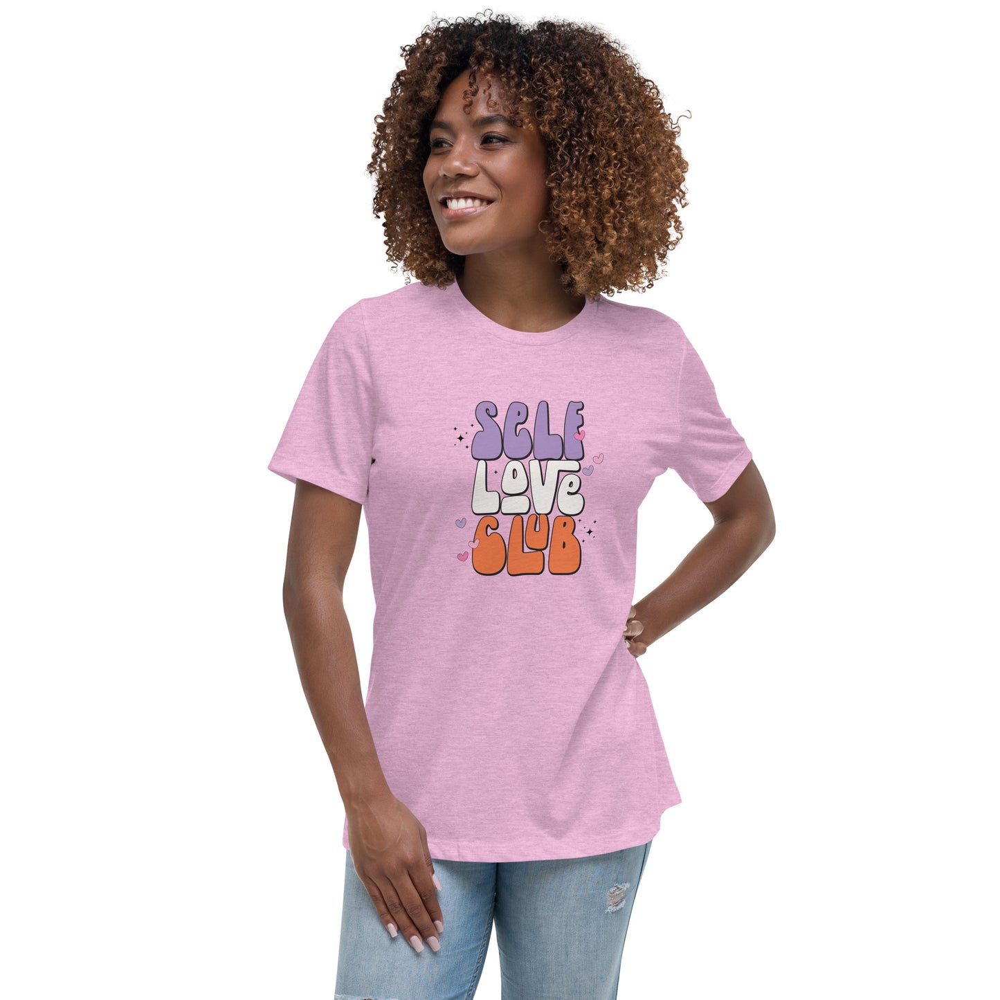 Retro Self Love Club Women's Relaxed T-Shirt CedarHill Country Market