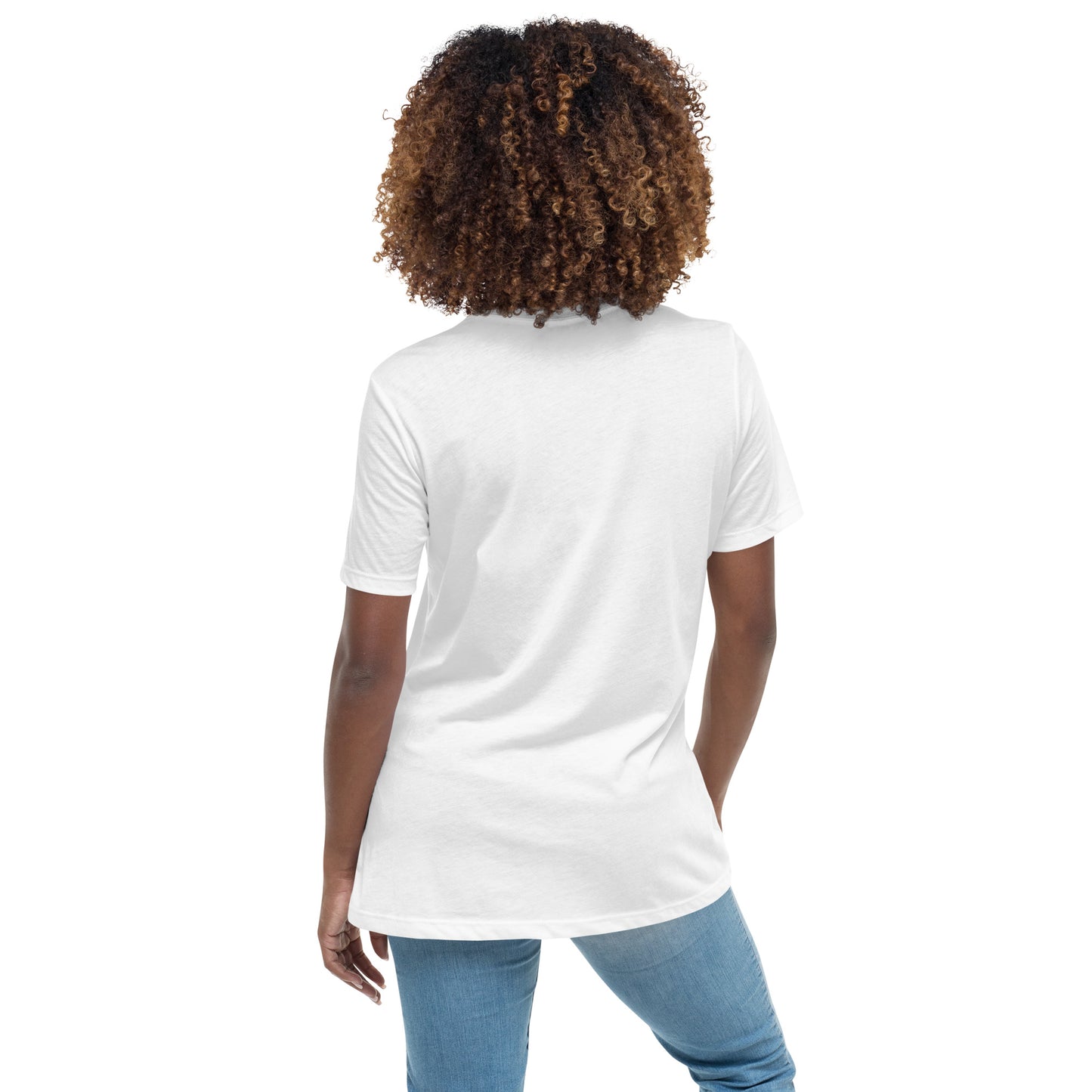 Man I feel like a Bride Bachelorette Bride Gift Women's Relaxed T-Shirt - Light Colors White Text CedarHill Country Market