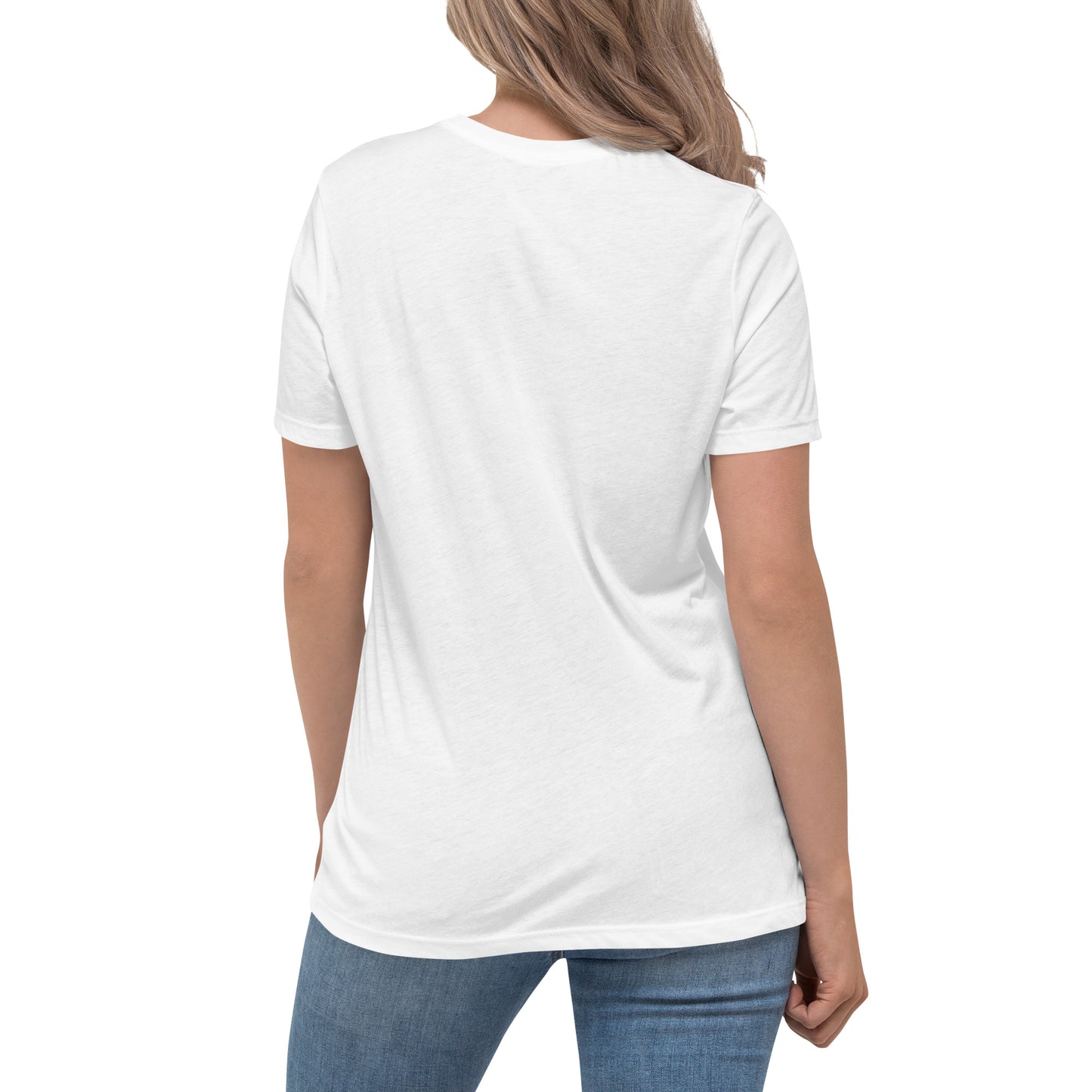 Man I feel like a Bride Bachelorette Bride Gift Women's Relaxed T-Shirt - Light Colors White Text CedarHill Country Market
