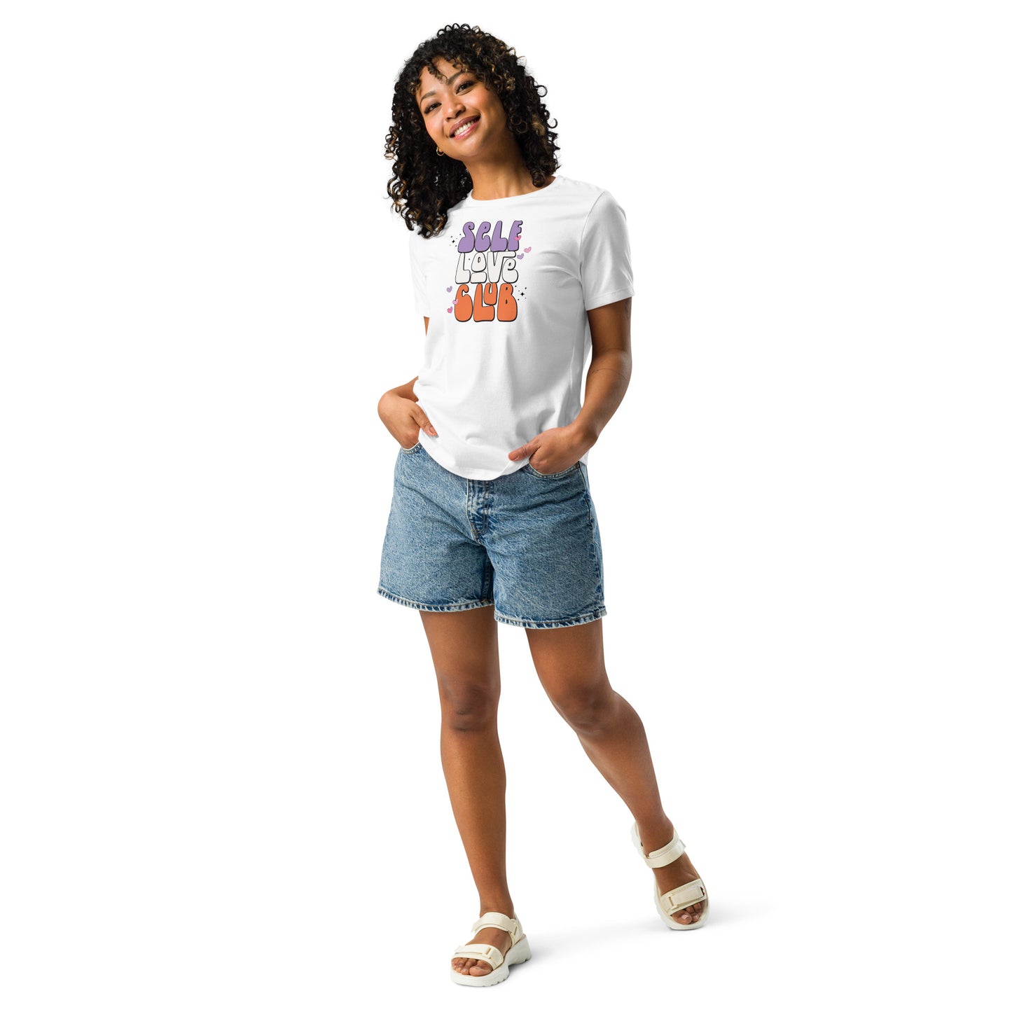 Retro Self Love Club Women's Relaxed T-Shirt CedarHill Country Market