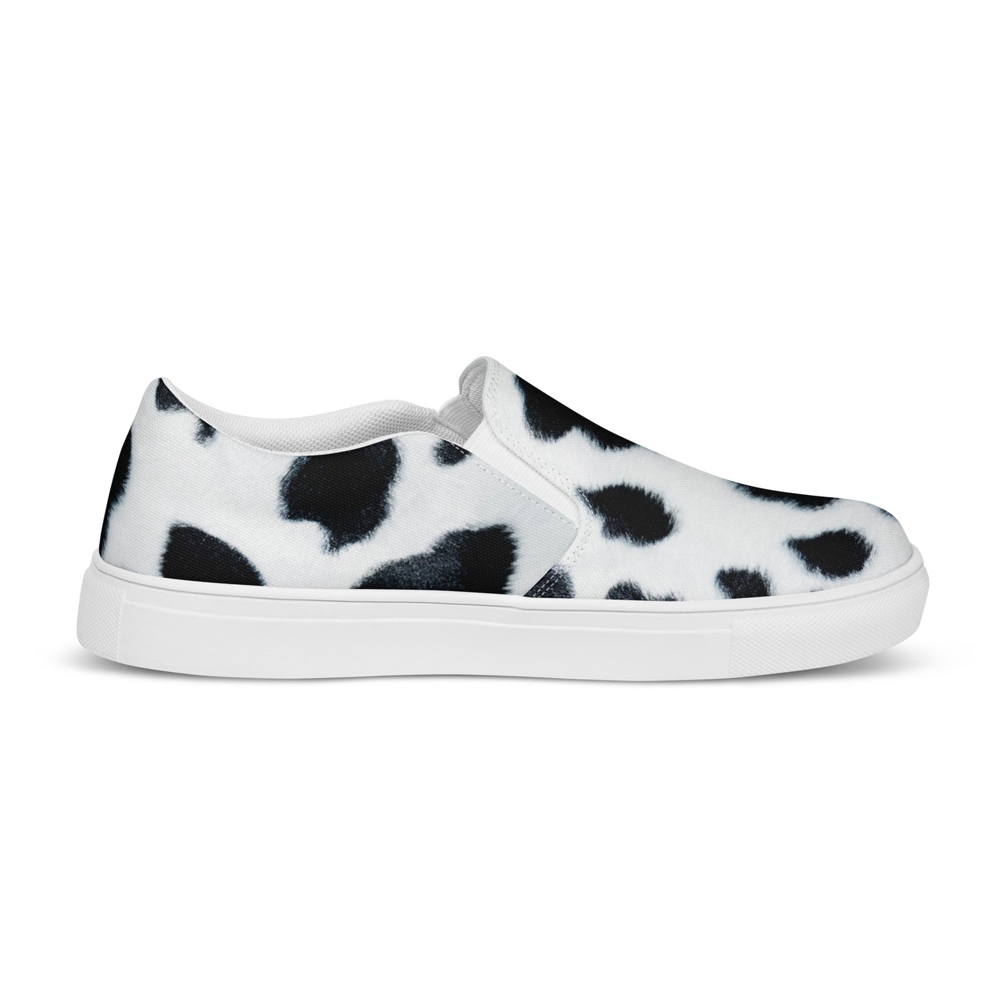 Cow Print Western Style Women’s slip-on canvas shoes