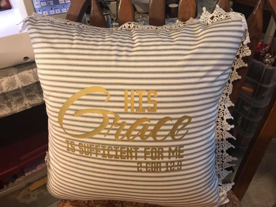 Riley Blake Quilted 18 X 18 Pillow Cedar Hill Country Market