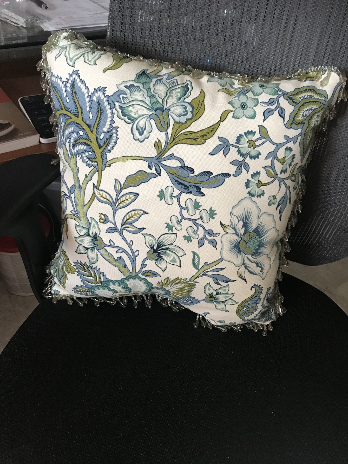 Spring Damask Farmhouse Pillow Set Cedar Hill Country Market