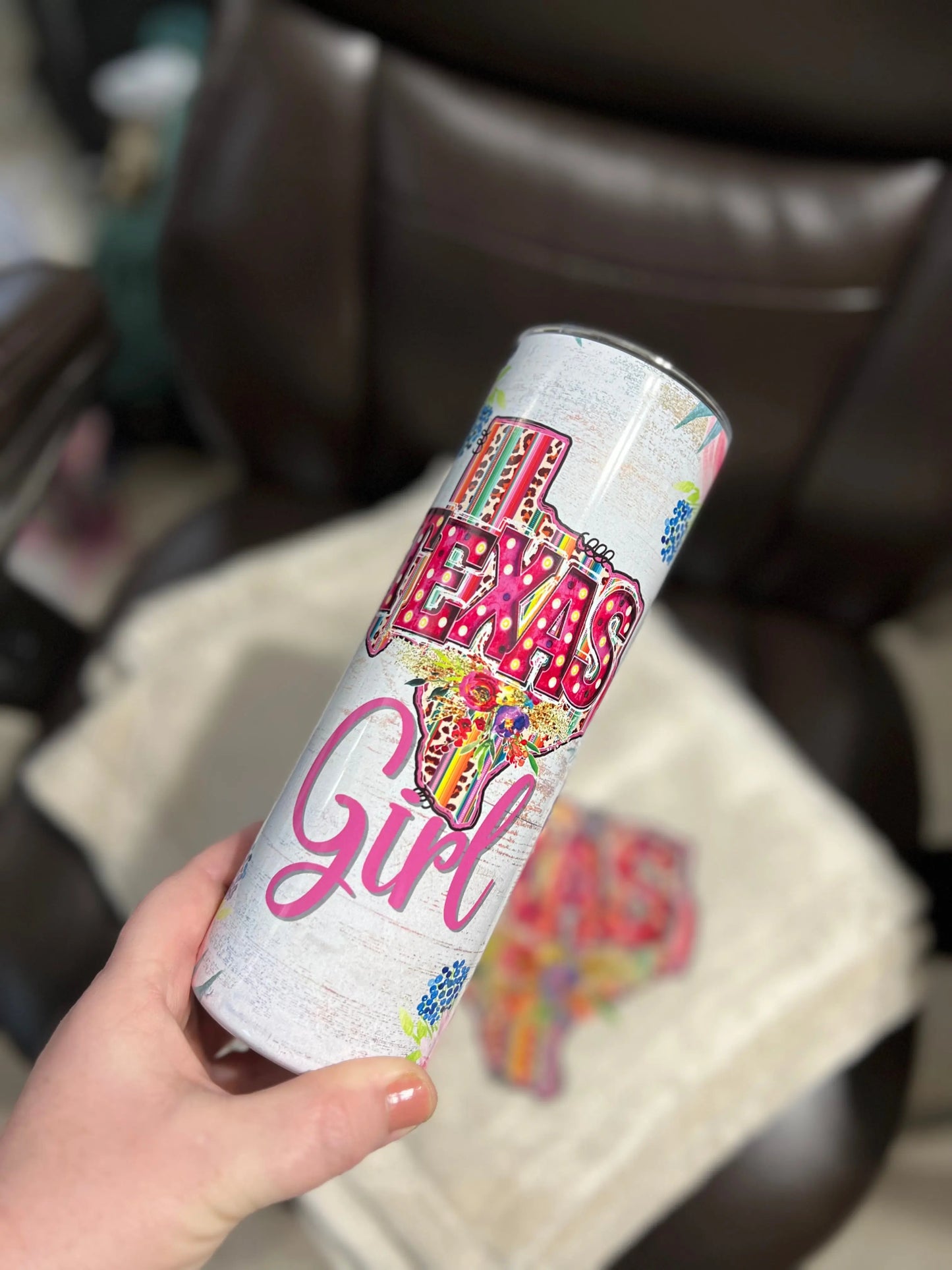 Texas Girl Tumbler and Blanket - Bundle Sale CedarHill Country Market