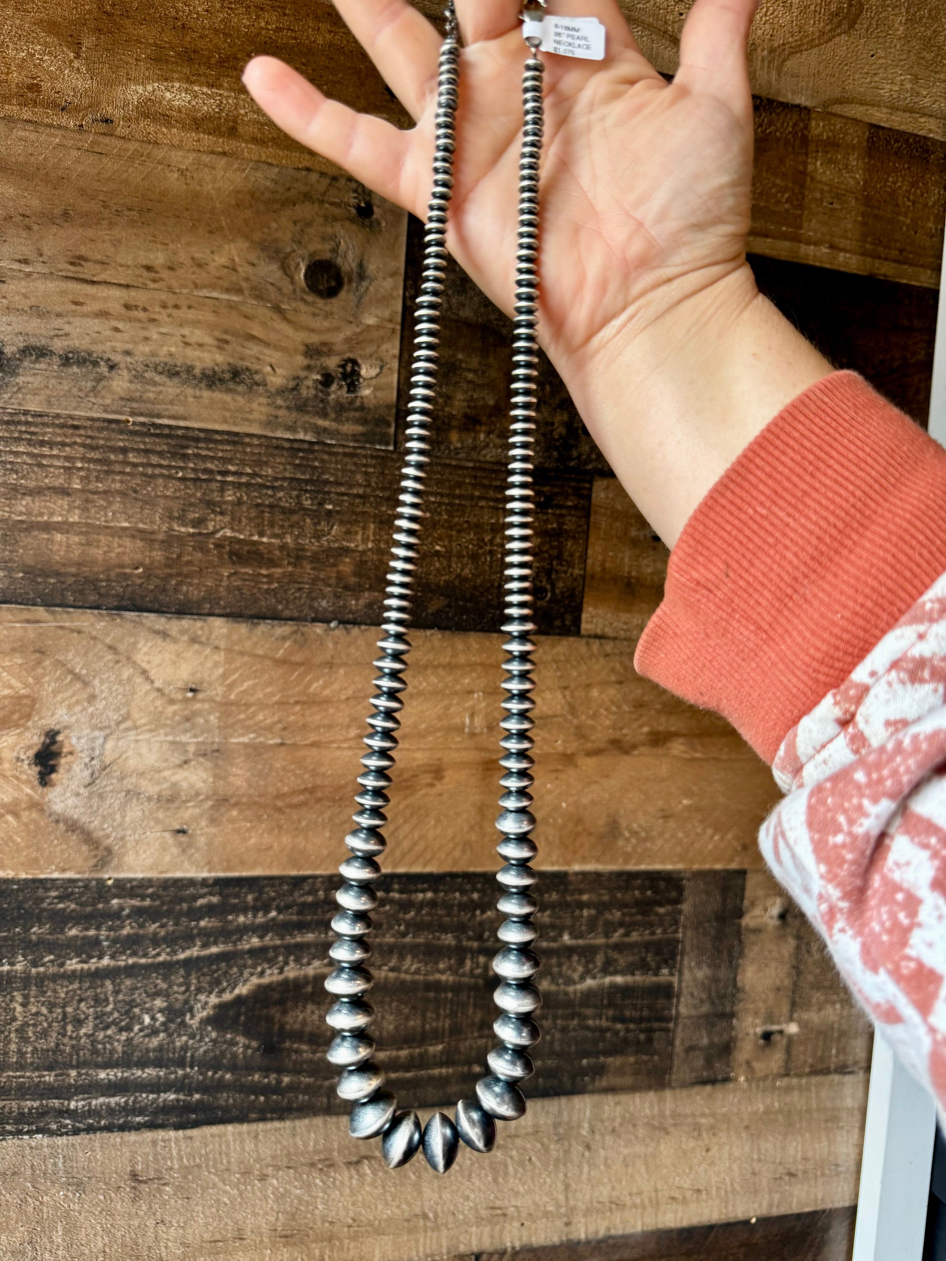 Sterling silver pearls - 26 inch The Bijoux FAB Jewelry