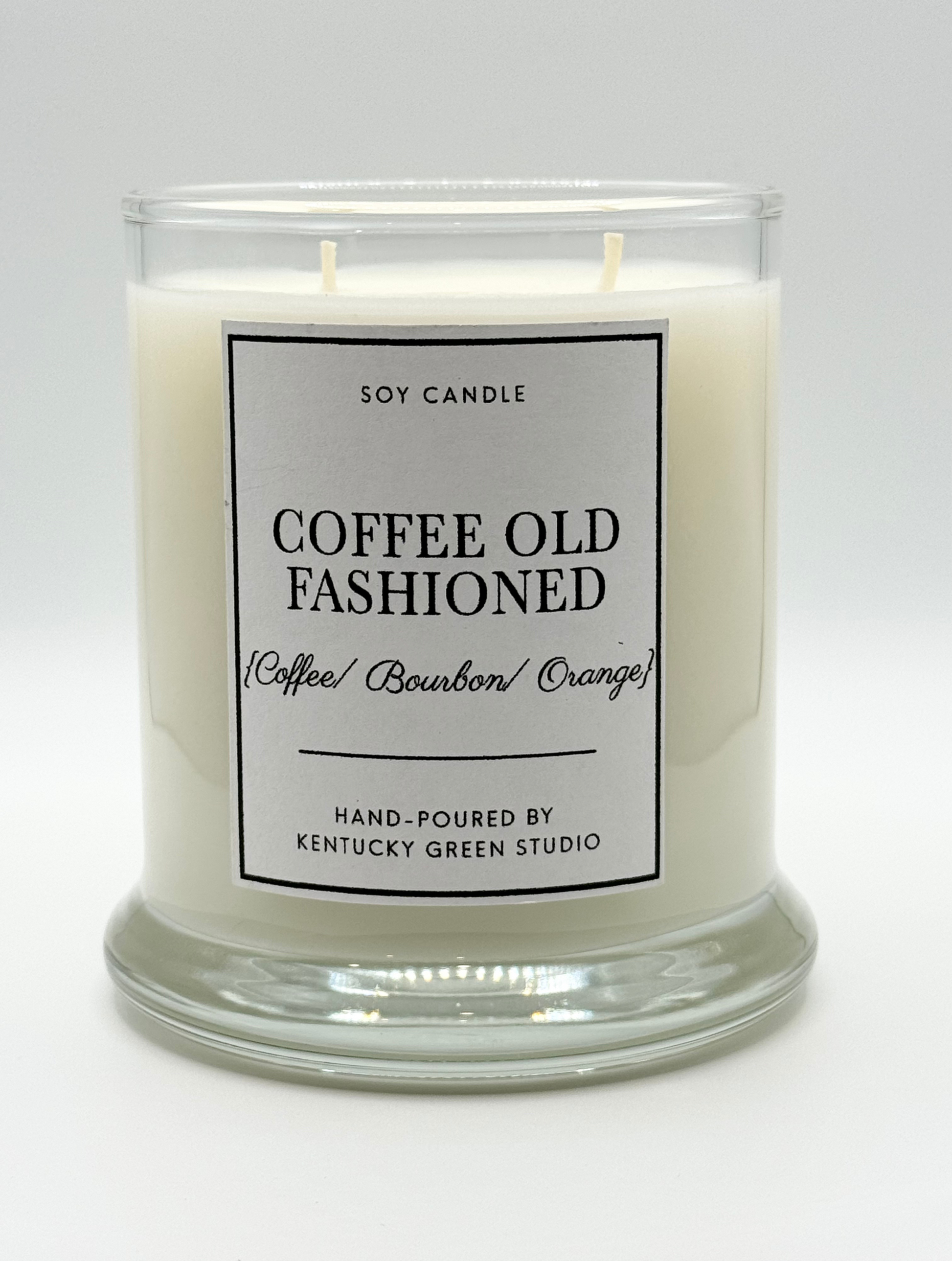 Coffee Old Fashioned Soy Candle Kentucky Green Studio
