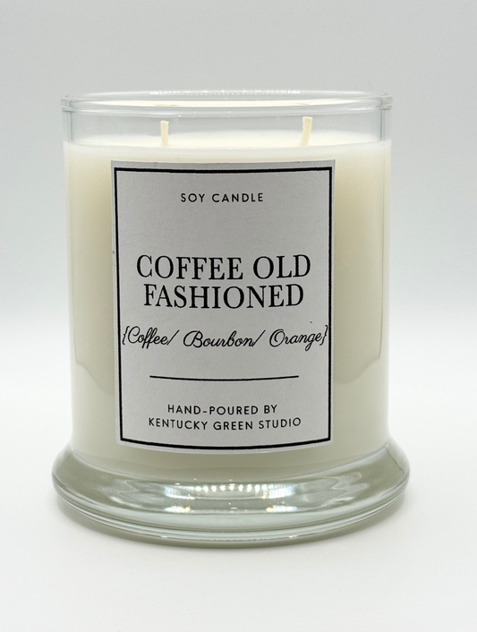 Coffee Old Fashioned Soy Candle Kentucky Green Studio