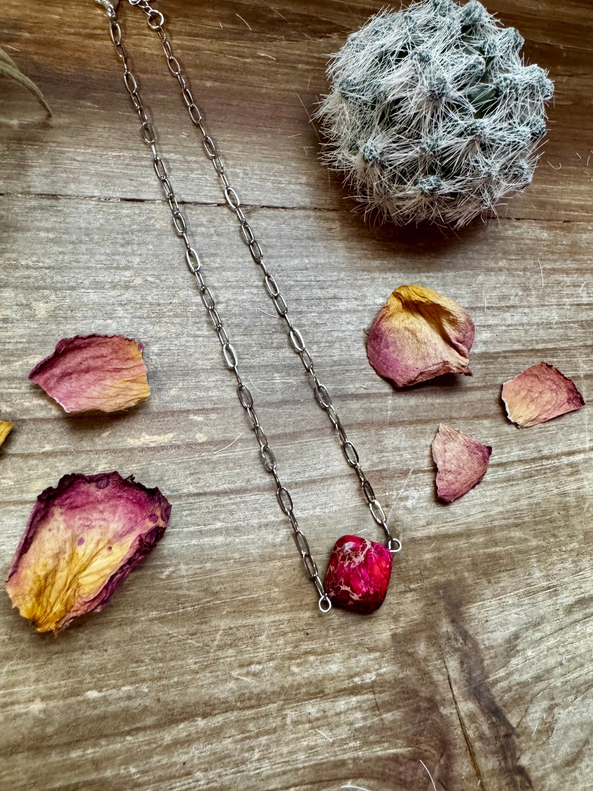 Pink choker Verascite - Valentine collection The Bijoux FAB Jewelry