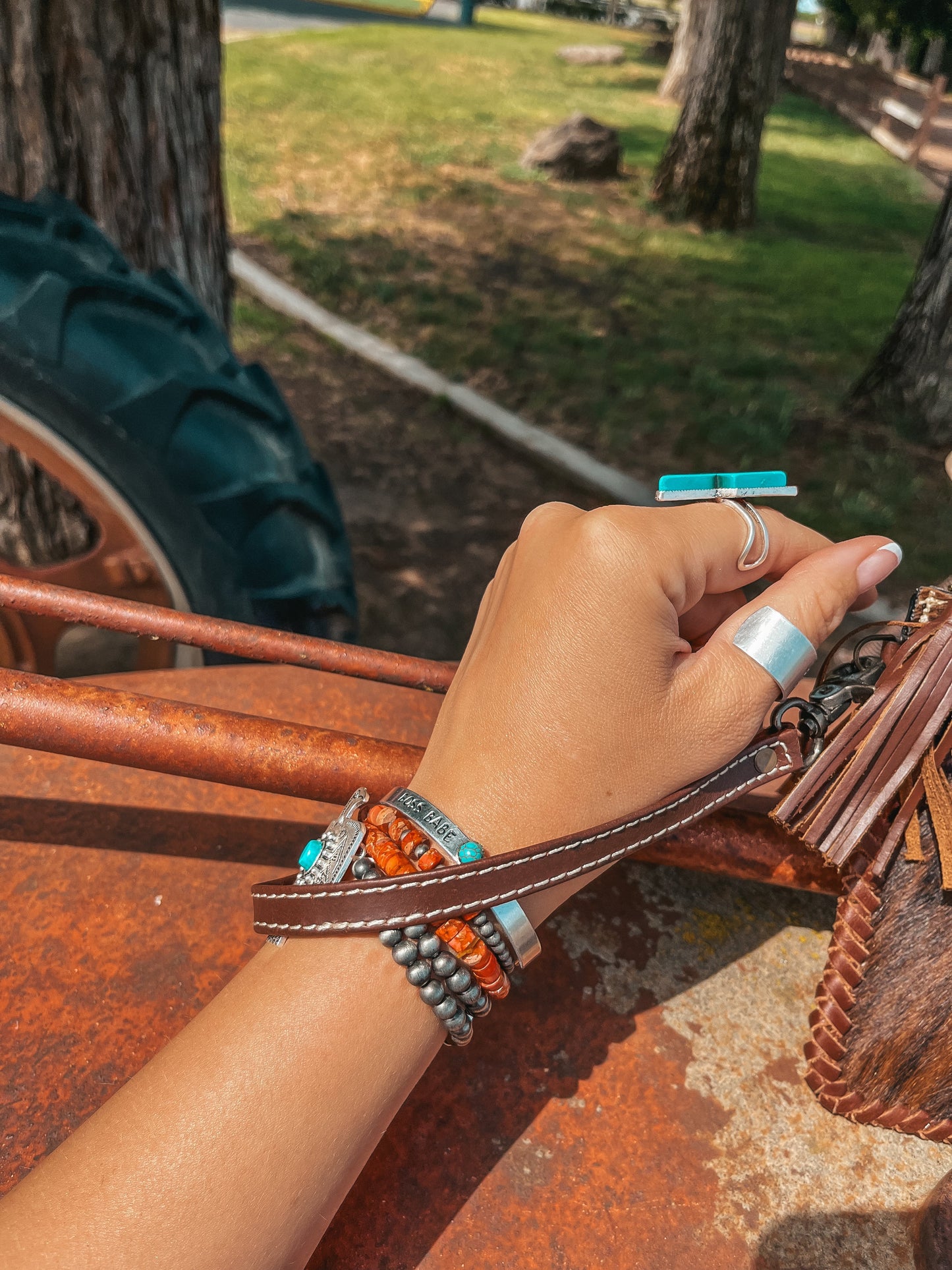 The Waylon Wristlet a Haute Southern Hyde by Beth Marie Exclusive Haute Southern Hyde